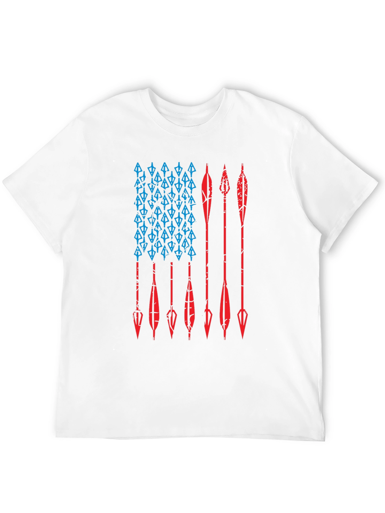 American Flag Arrow Graphic Tee - Hunting Pride