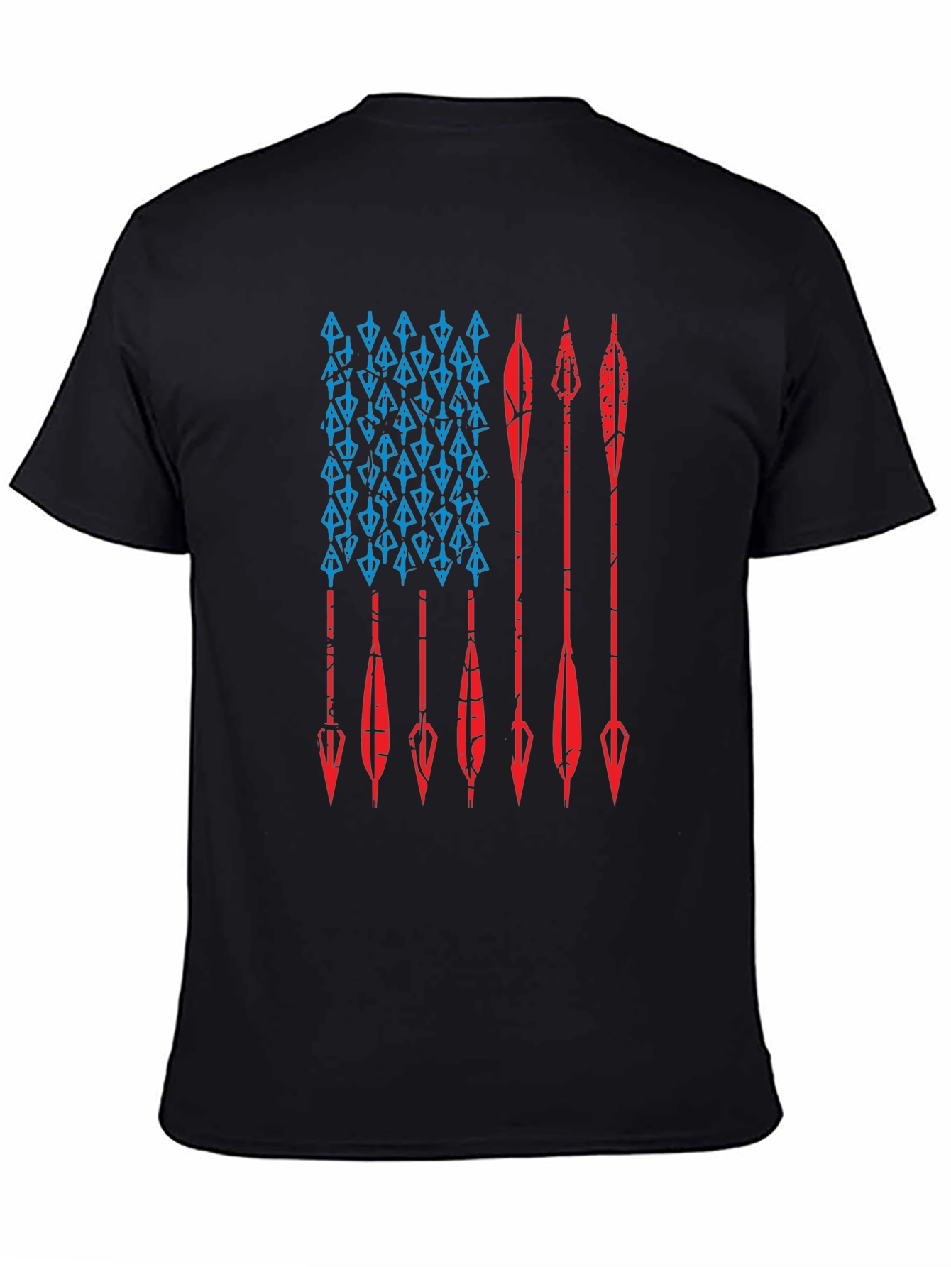 American Flag Arrow Graphic Tee - Hunting Pride