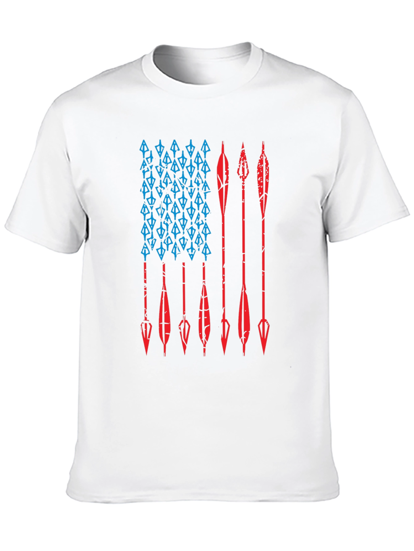 American Flag Arrow Graphic Tee - Hunting Pride