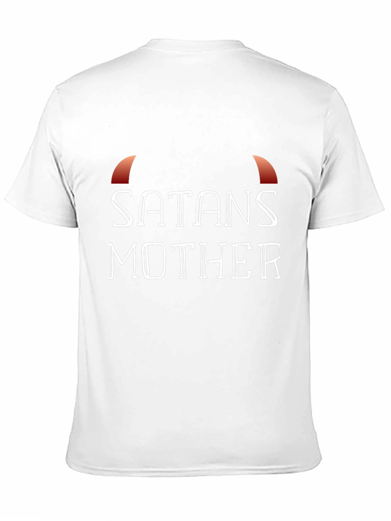Satans Mother T-Shirt - Black Crew Neck Graphic Tee