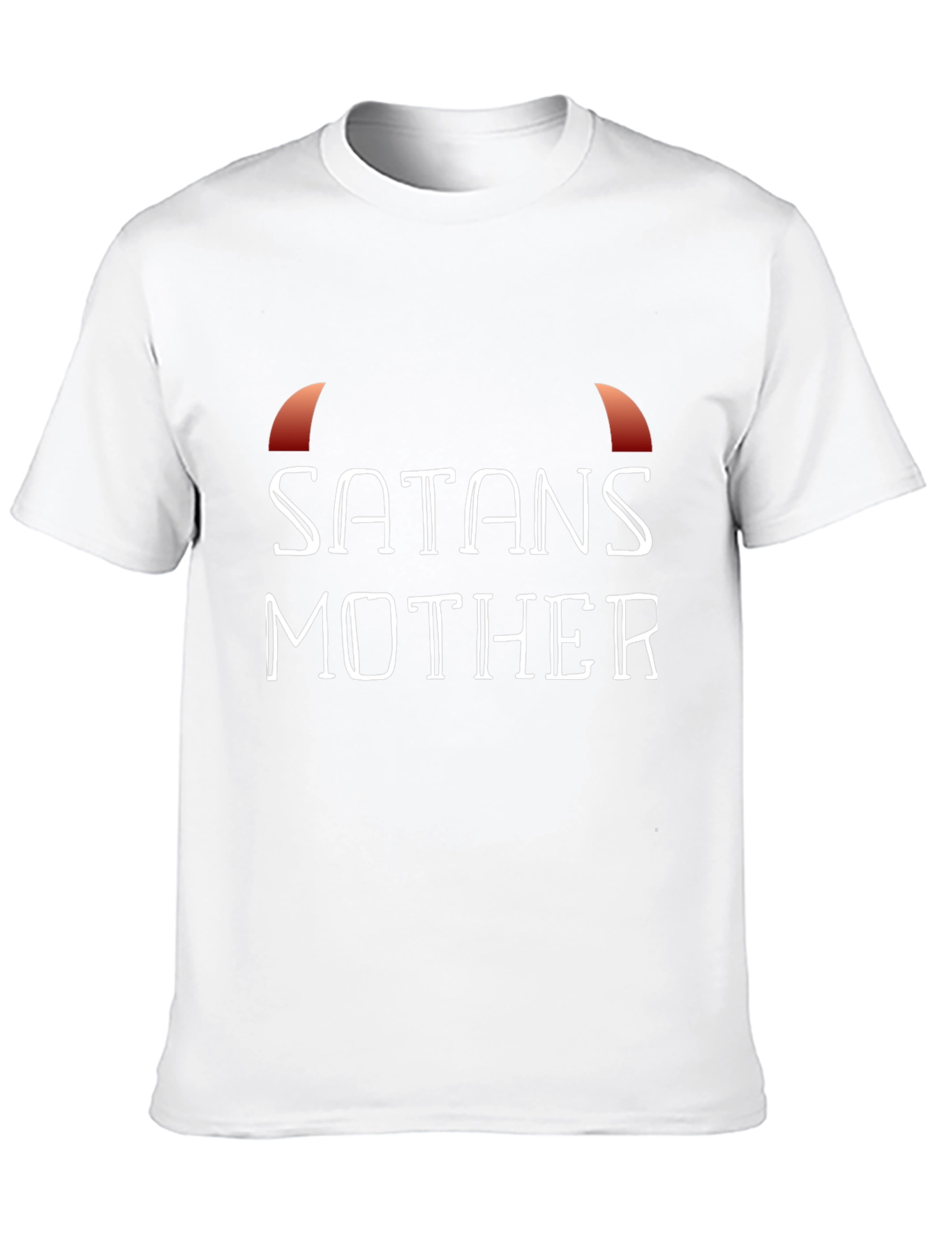 Satans Mother T-Shirt - Black Crew Neck Graphic Tee