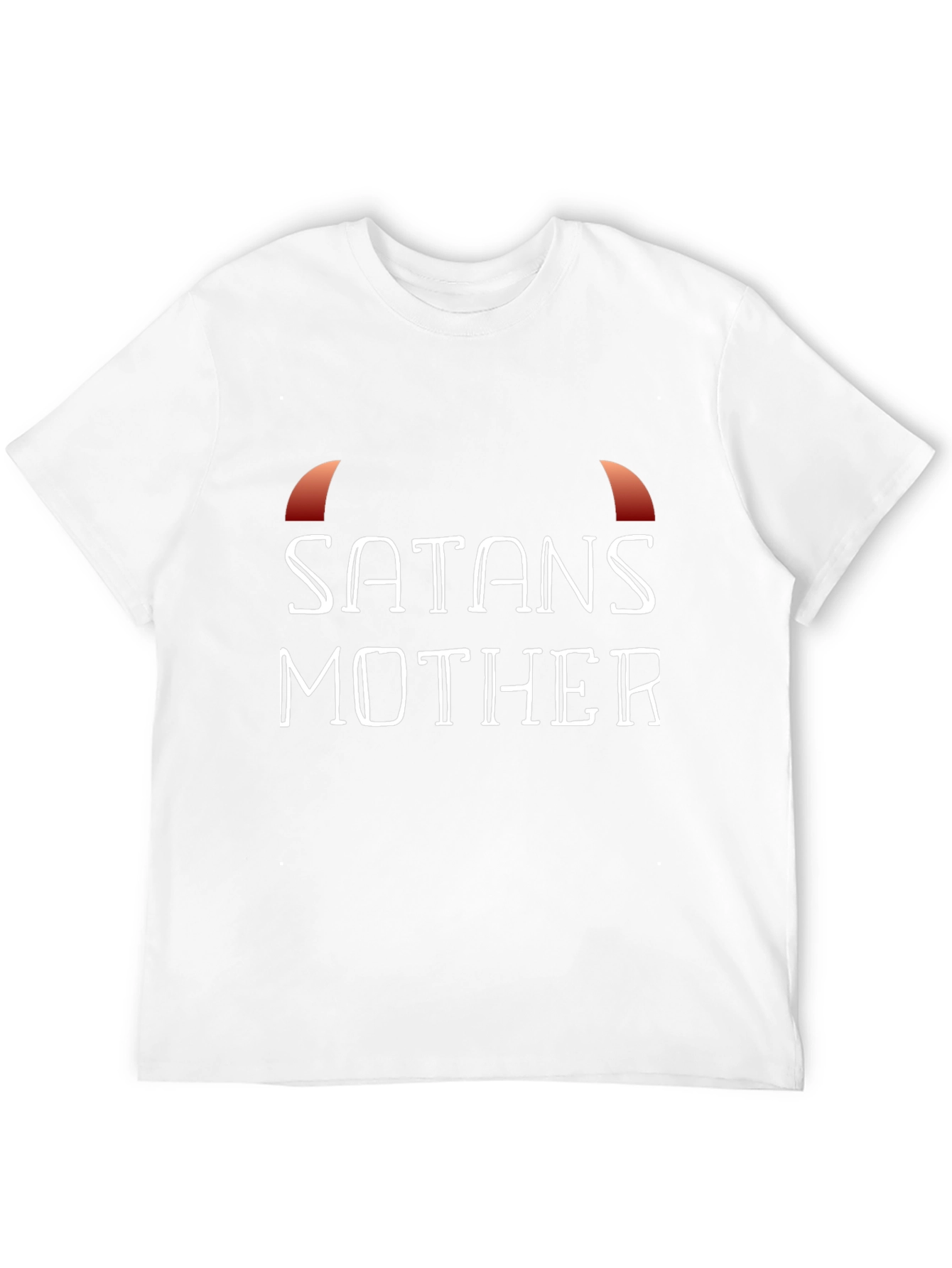 Satans Mother T-Shirt - Black Crew Neck Graphic Tee