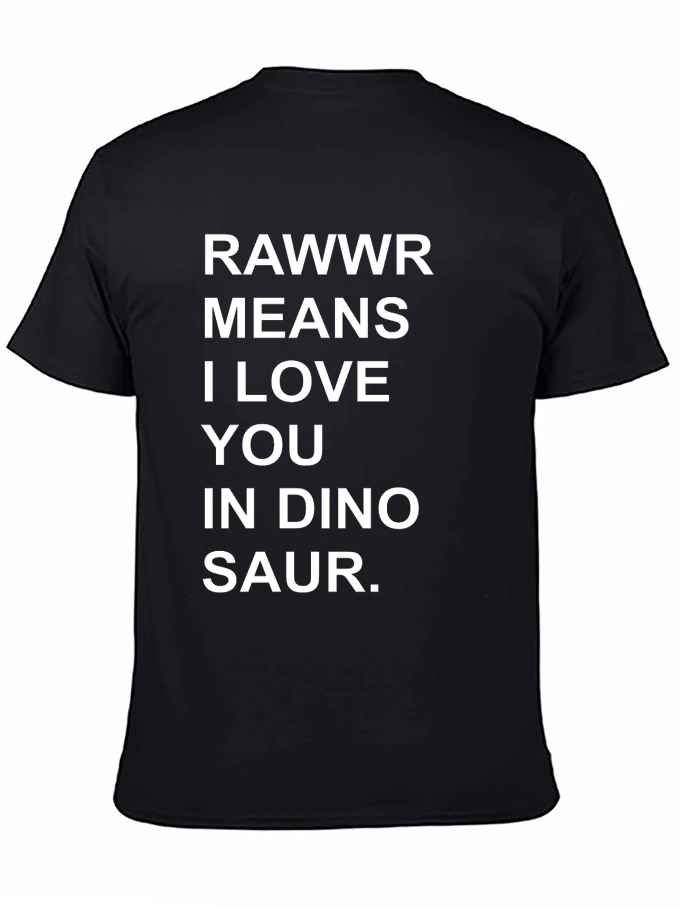Rawwr Means I Love You T-Shirt Funny Dinosaur Tee