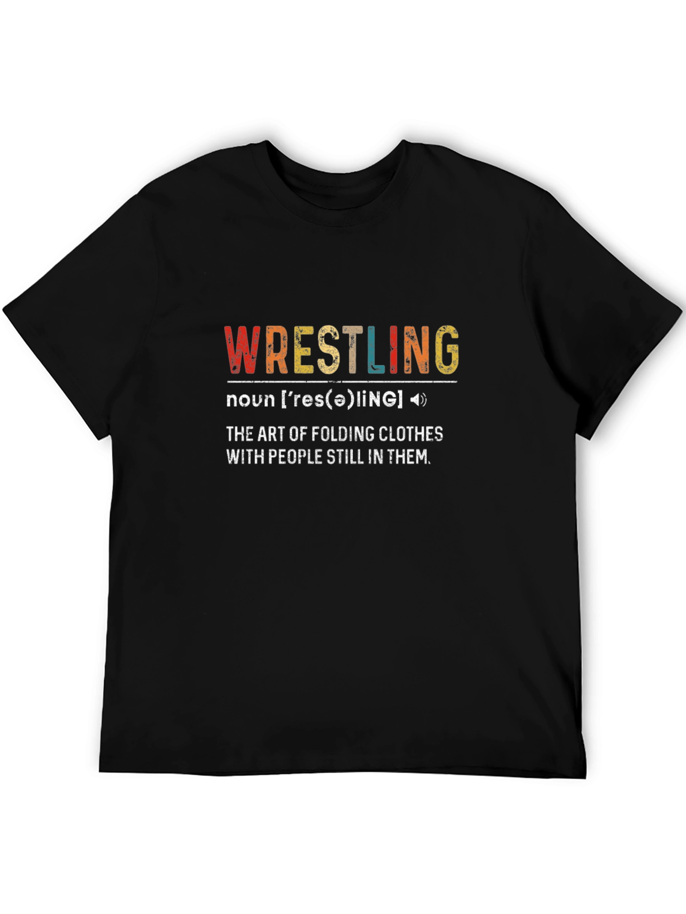 Funny Wrestling Definition T-Shirt