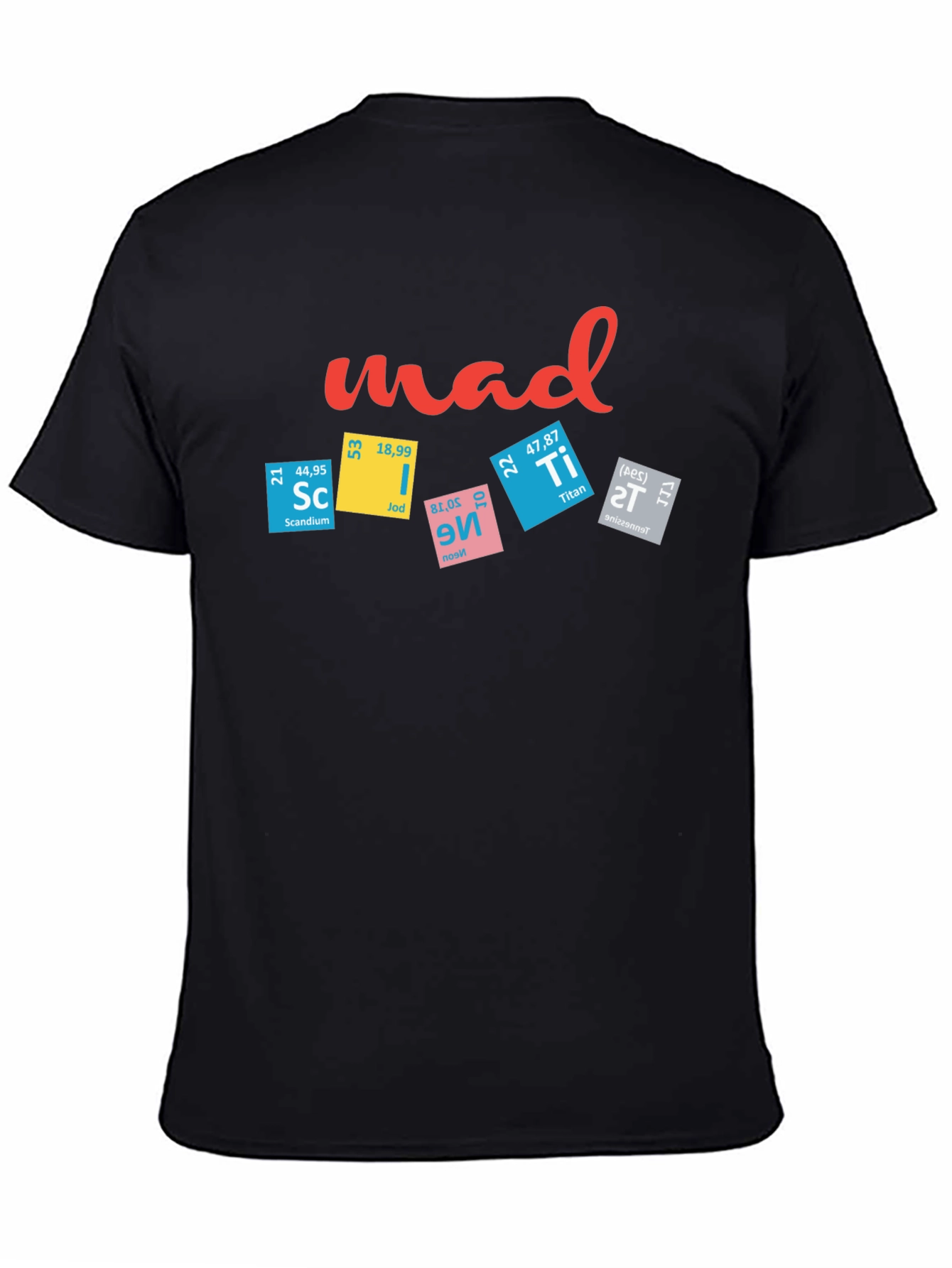 Mad Scientist T-Shirt - Element Periodic Table Tee