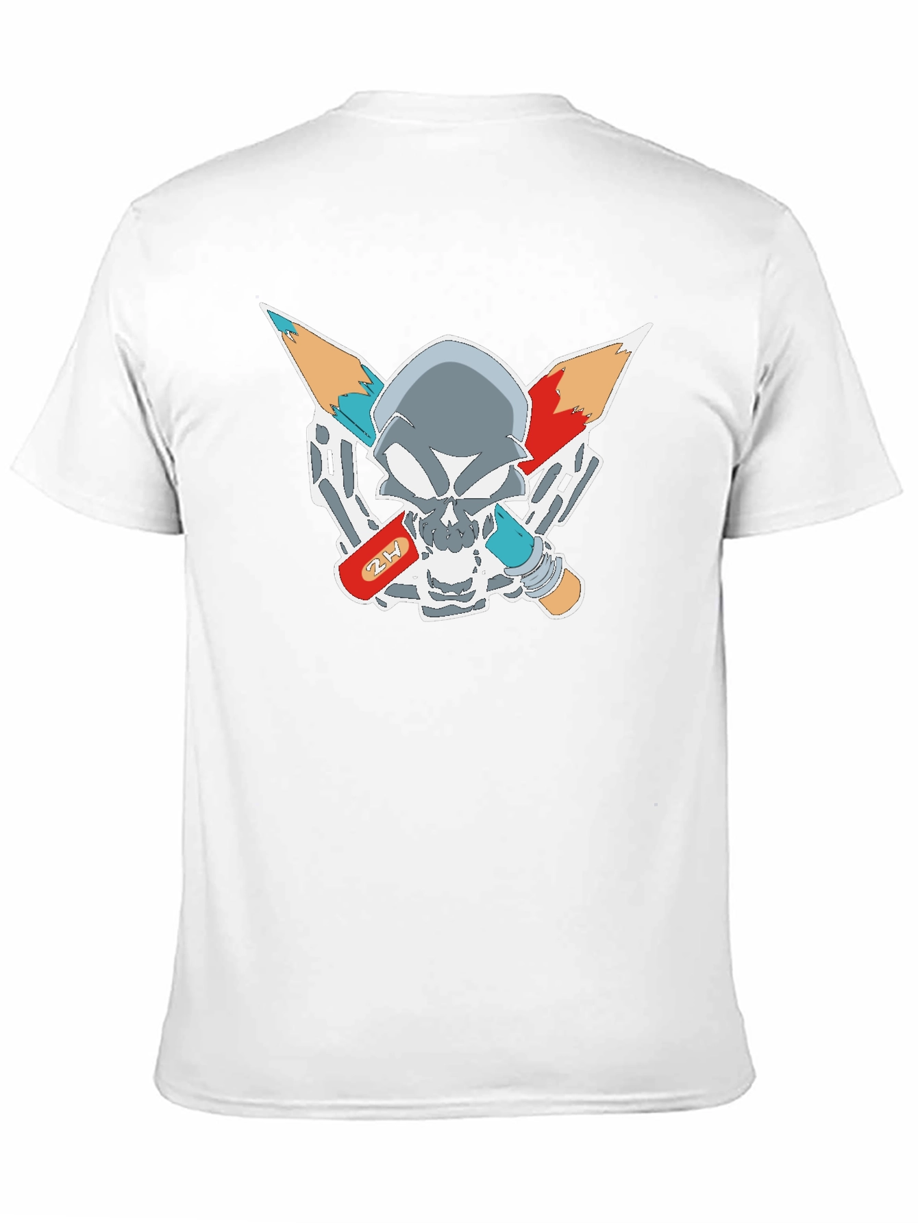 Edgy Graphic Skull T-Shirt