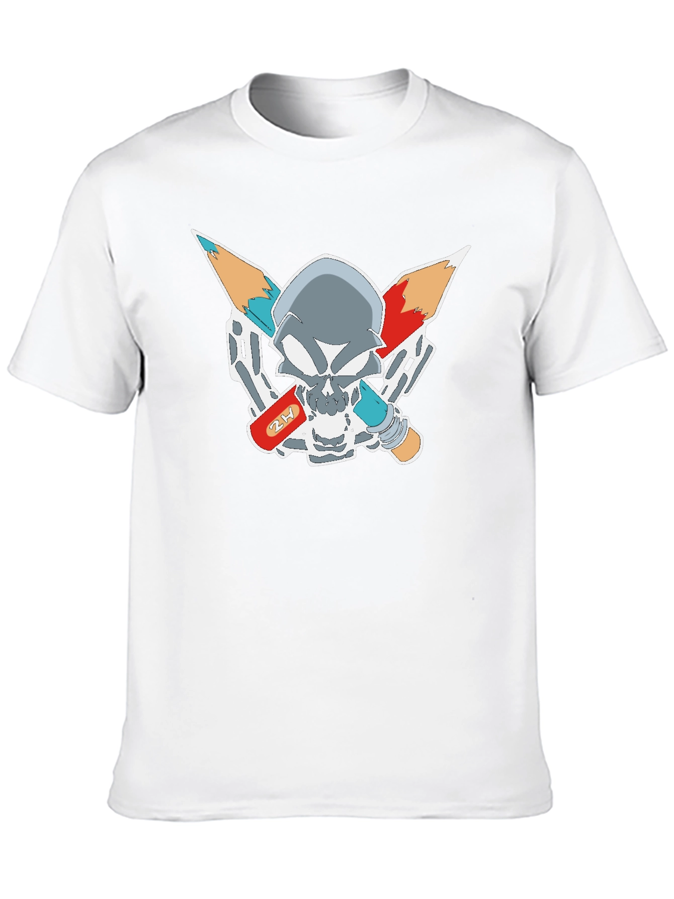 Edgy Graphic Skull T-Shirt