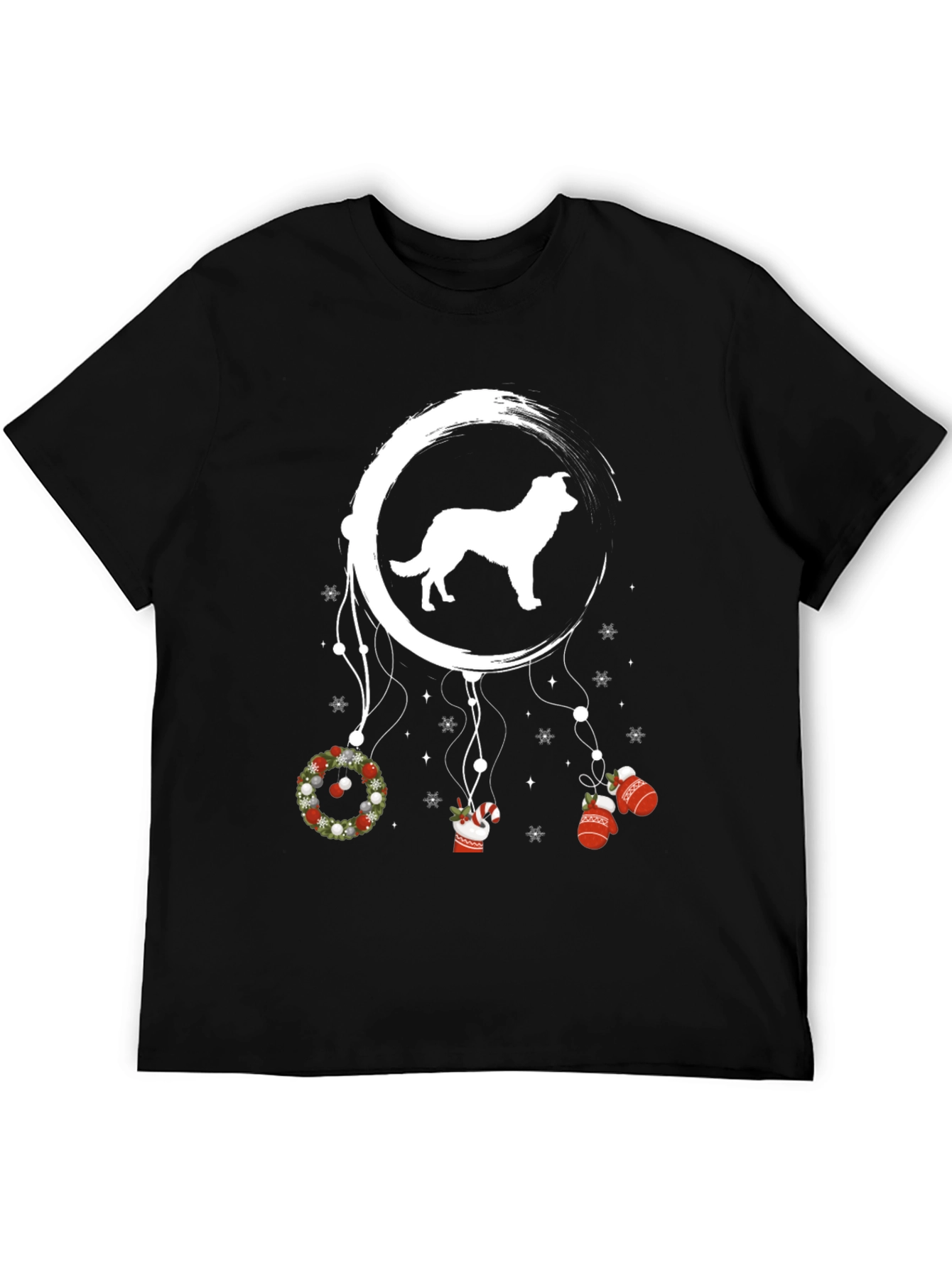 Dog Christmas Dreamcatcher T-Shirt
