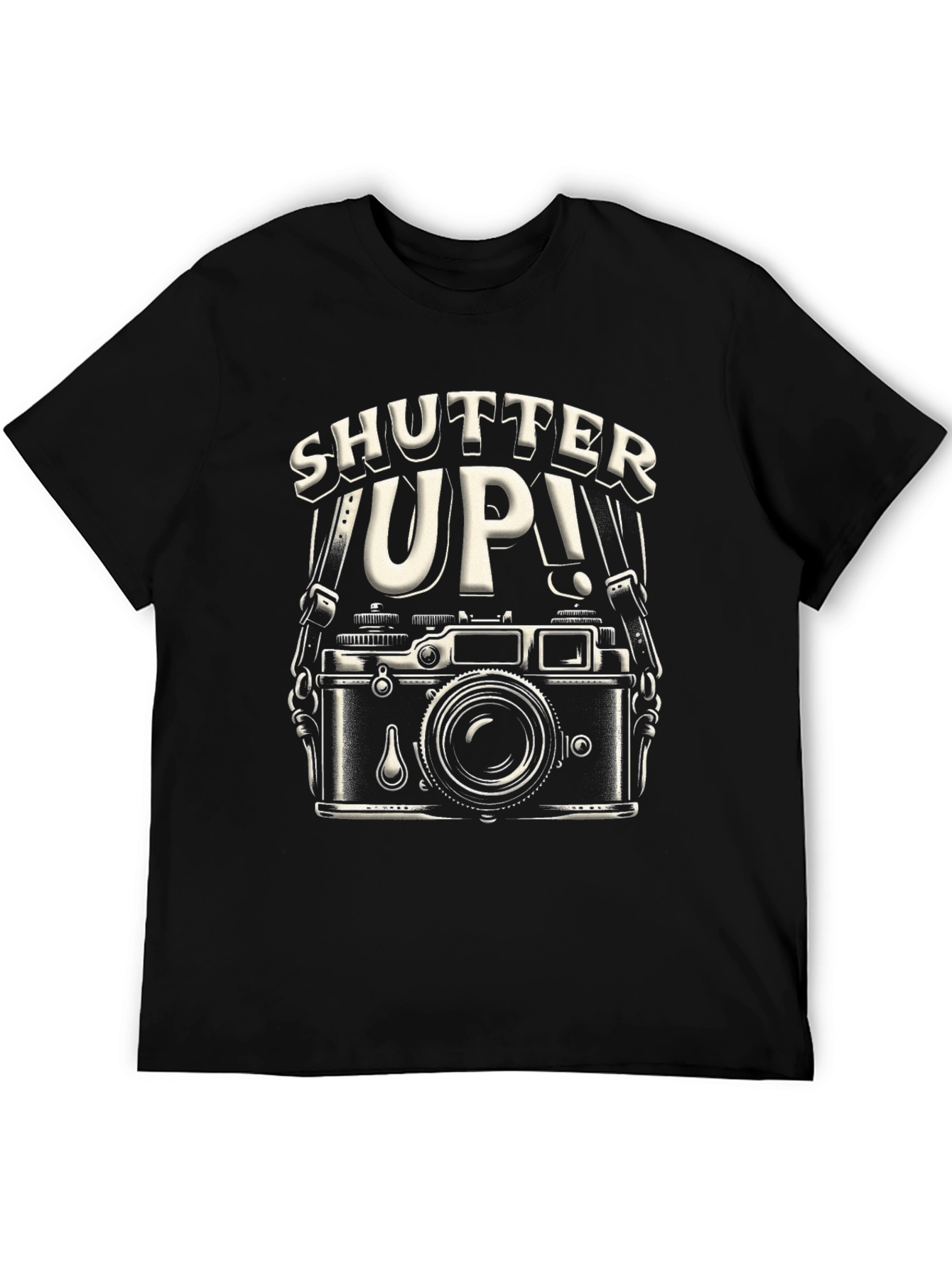 Shutter Up Camera Graphic Tee