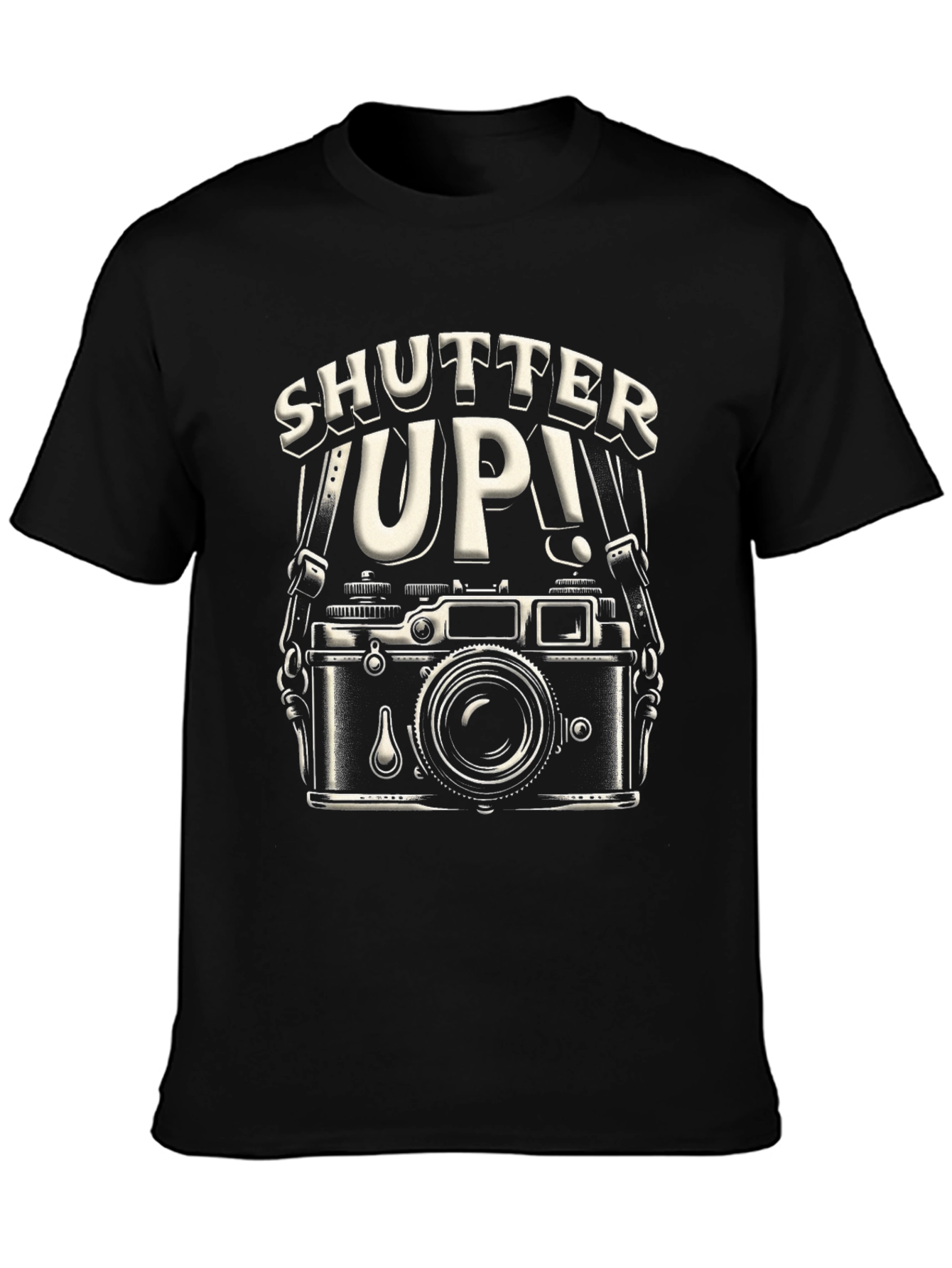 Shutter Up Camera Graphic Tee