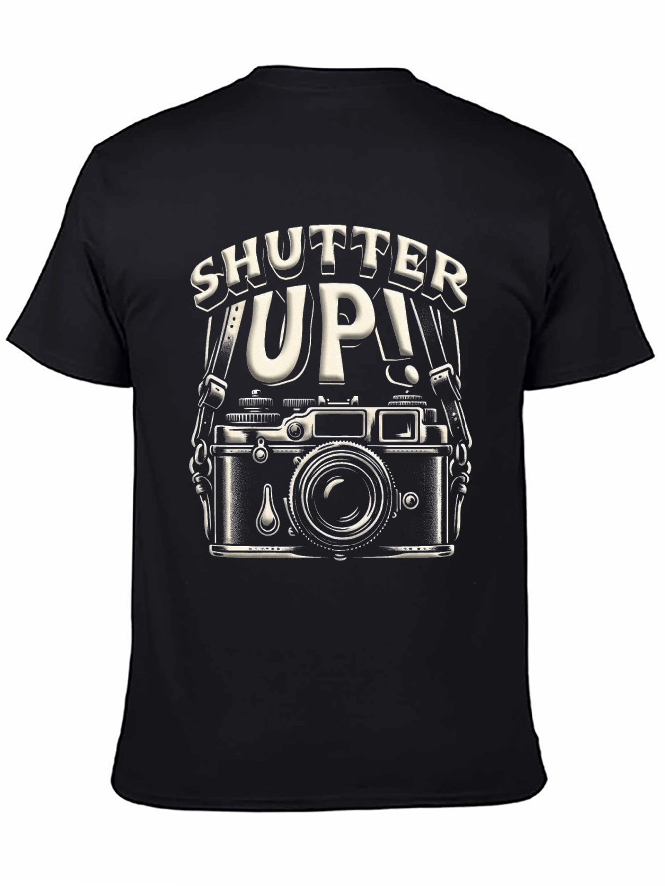 Shutter Up Camera Graphic Tee