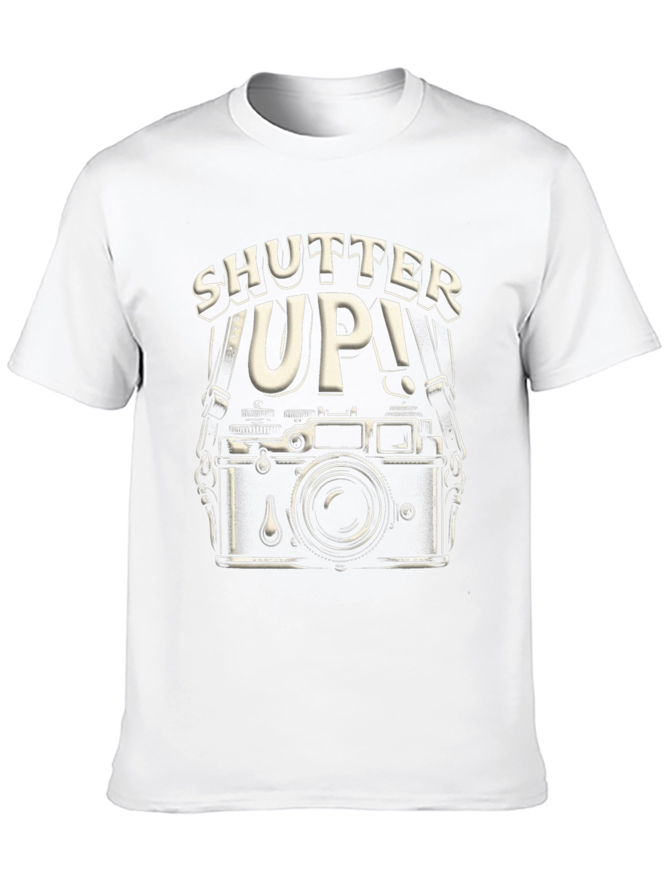 Shutter Up Camera Graphic Tee