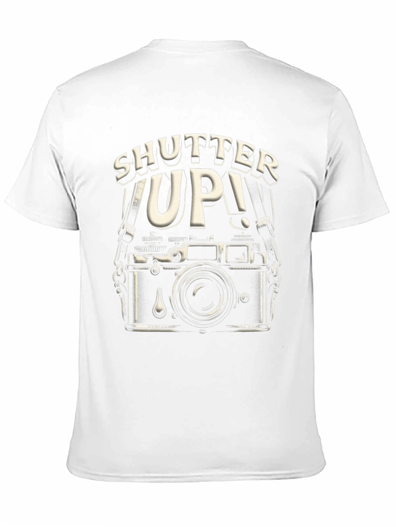 Shutter Up Camera Graphic Tee