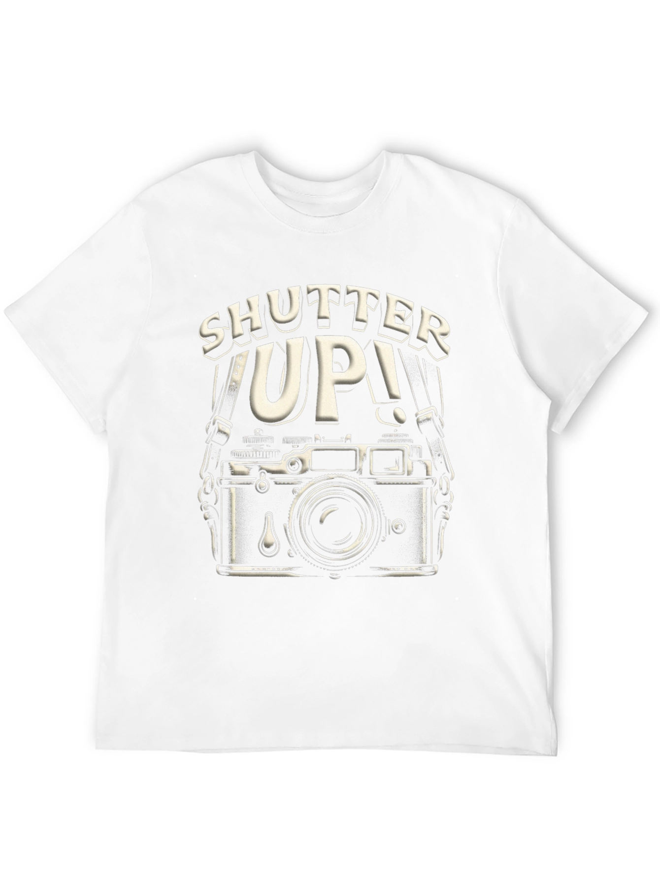 Shutter Up Camera Graphic Tee