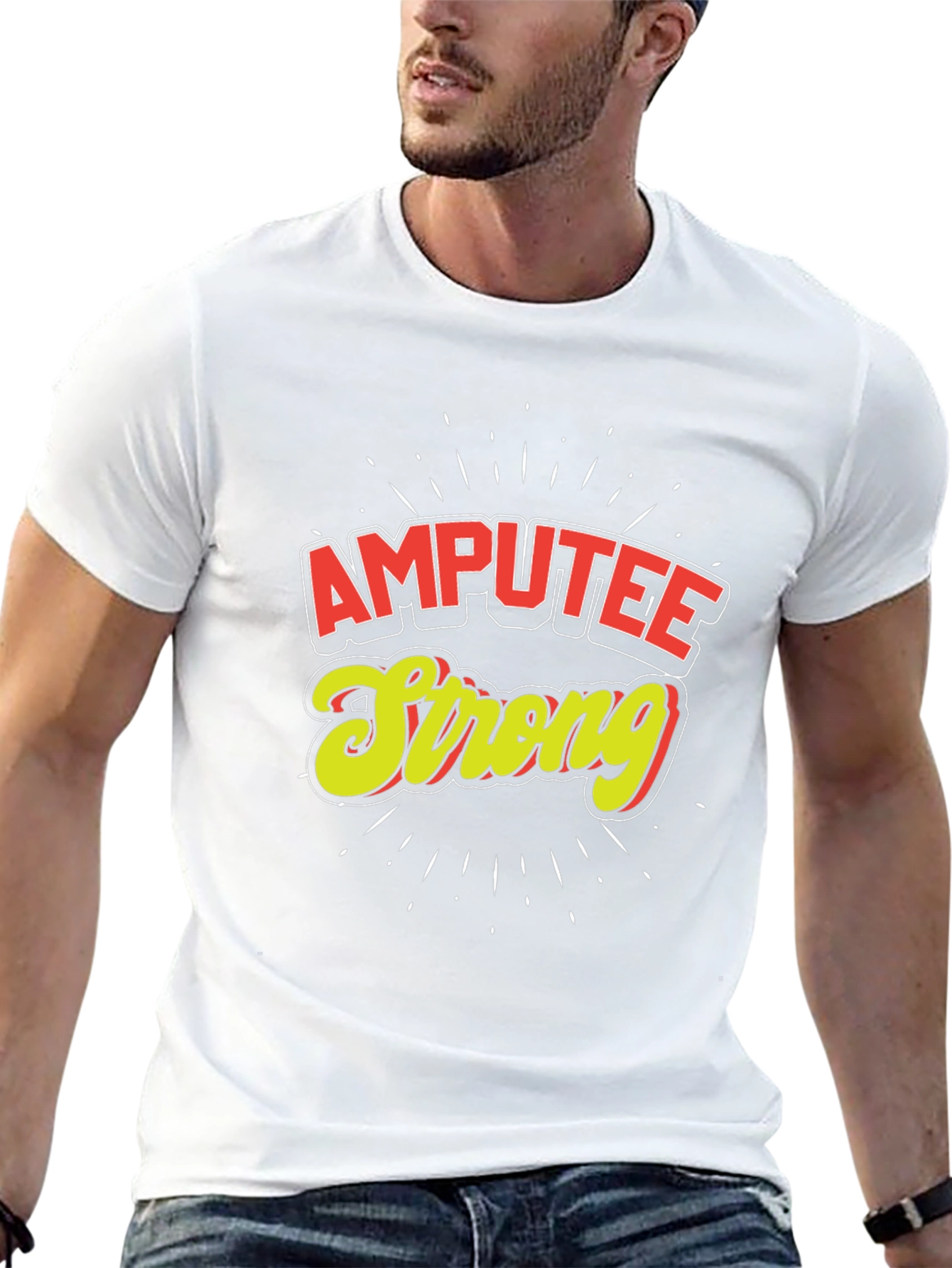 Amputee Strong Graphic T-Shirt