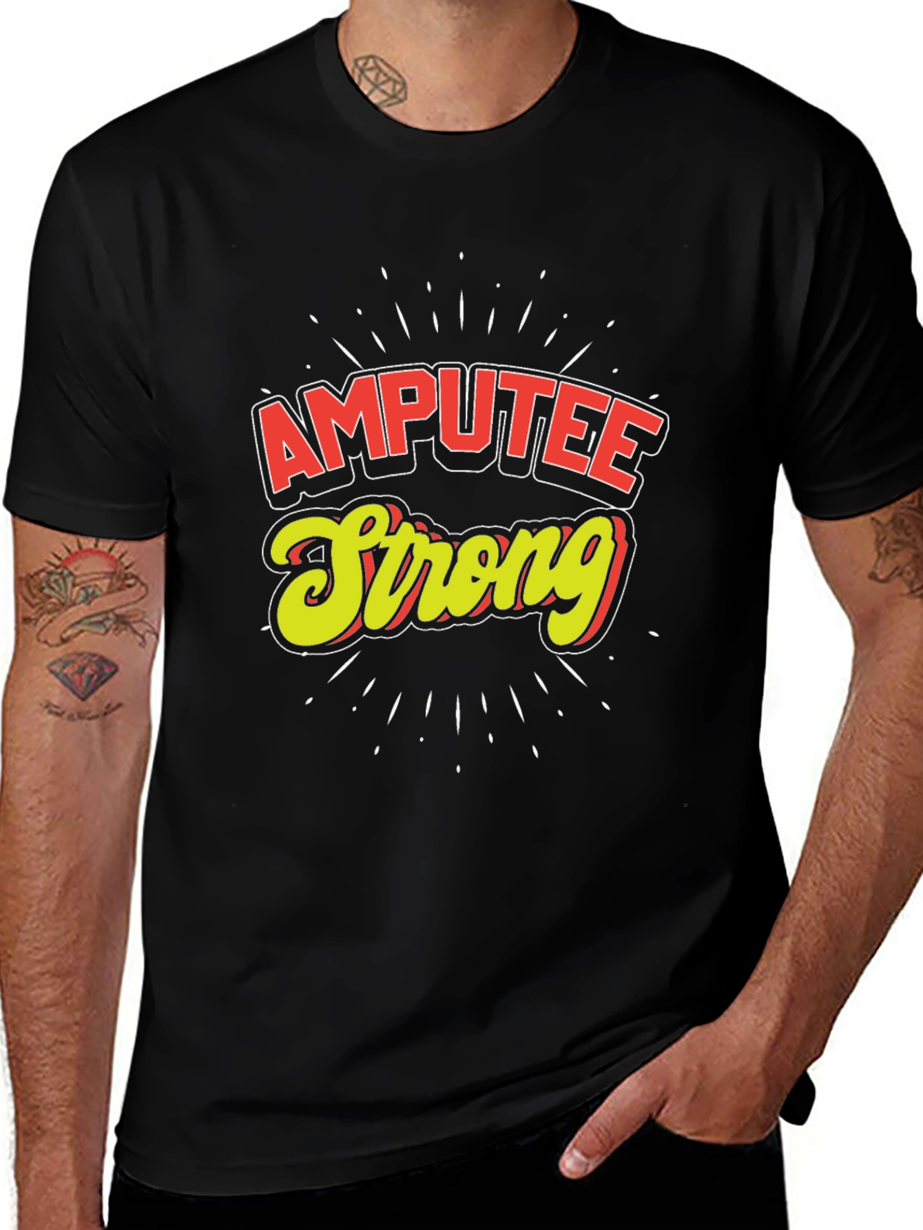 Amputee Strong Graphic T-Shirt