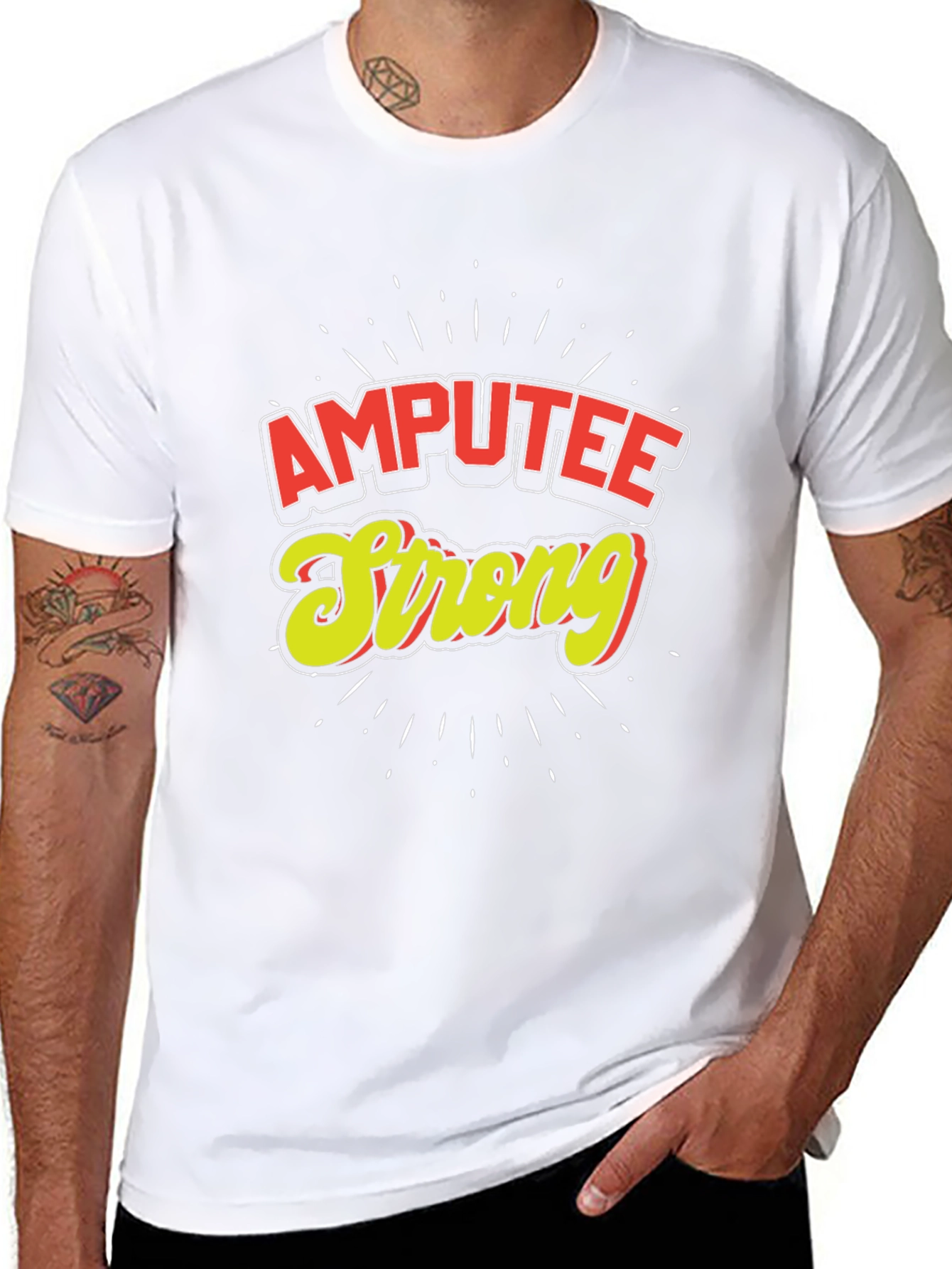 Amputee Strong Graphic T-Shirt