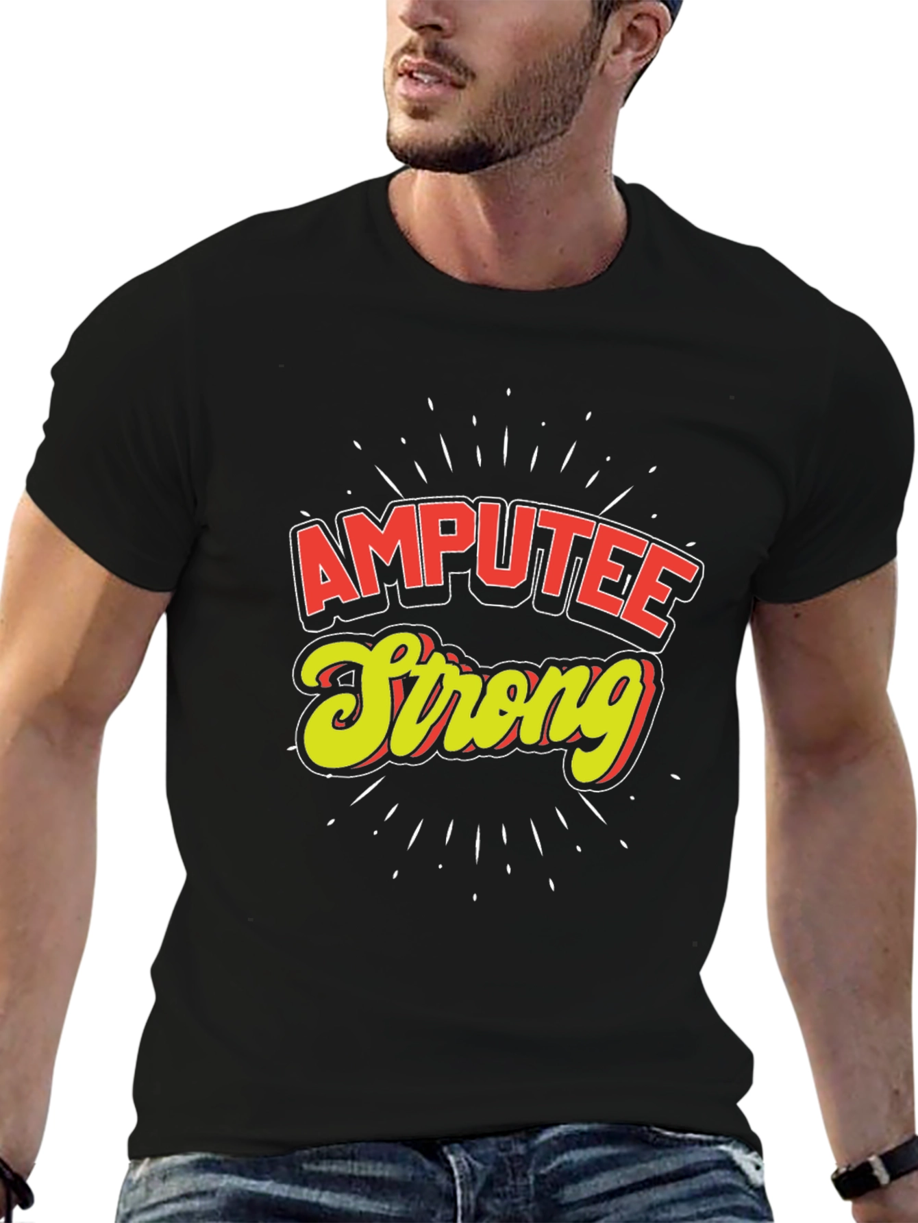 Amputee Strong Graphic T-Shirt