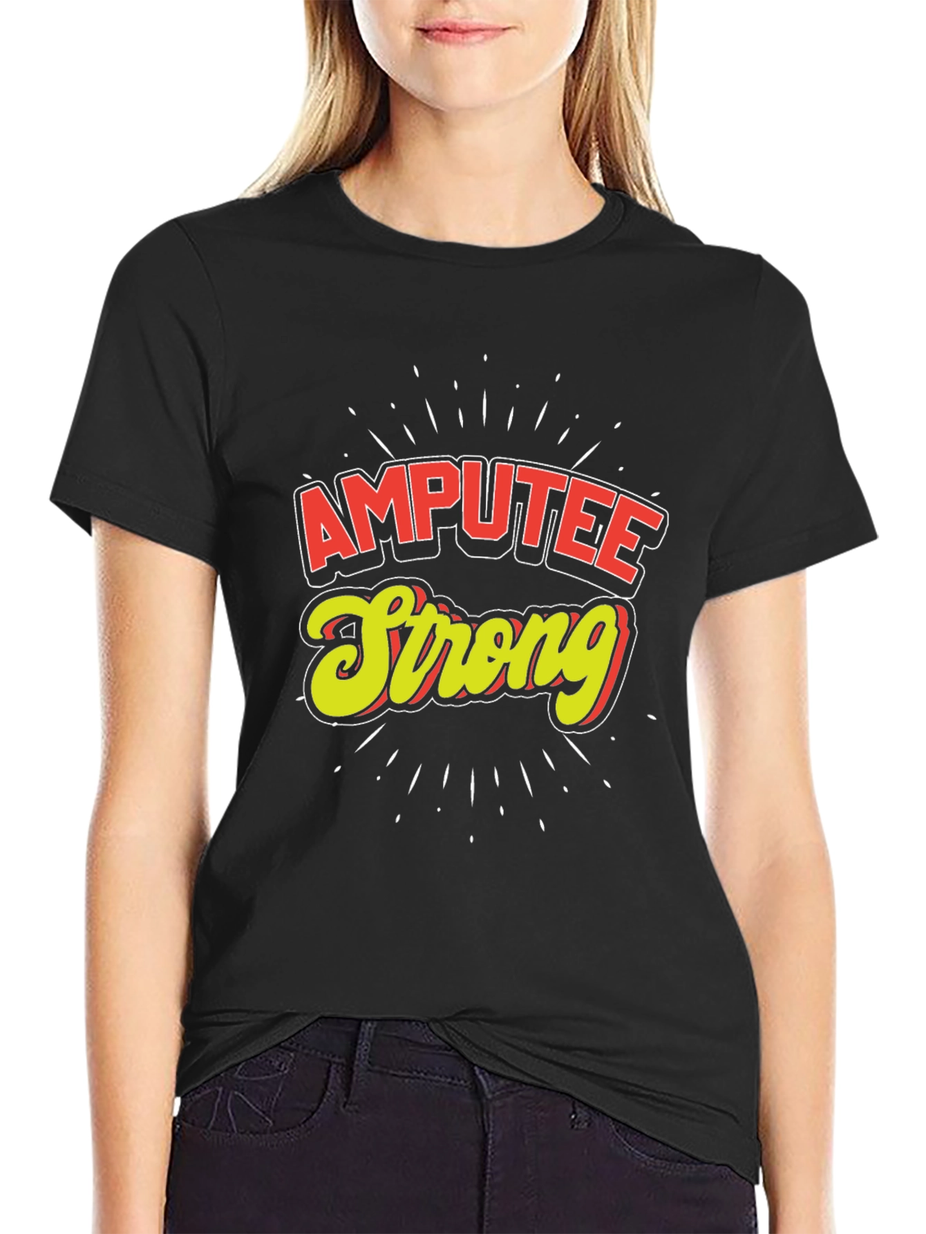 Amputee Strong Graphic T-Shirt