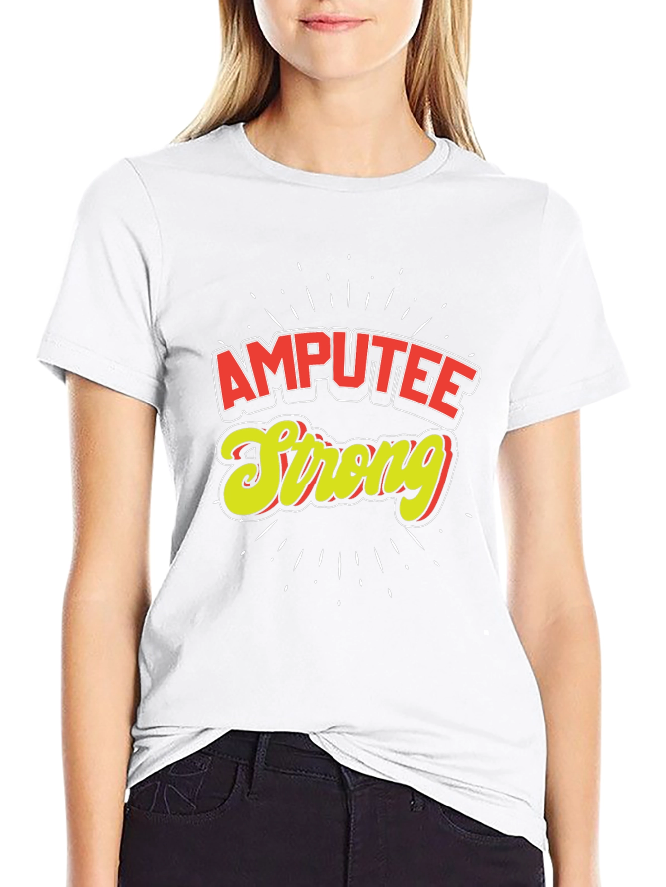 Amputee Strong Graphic T-Shirt