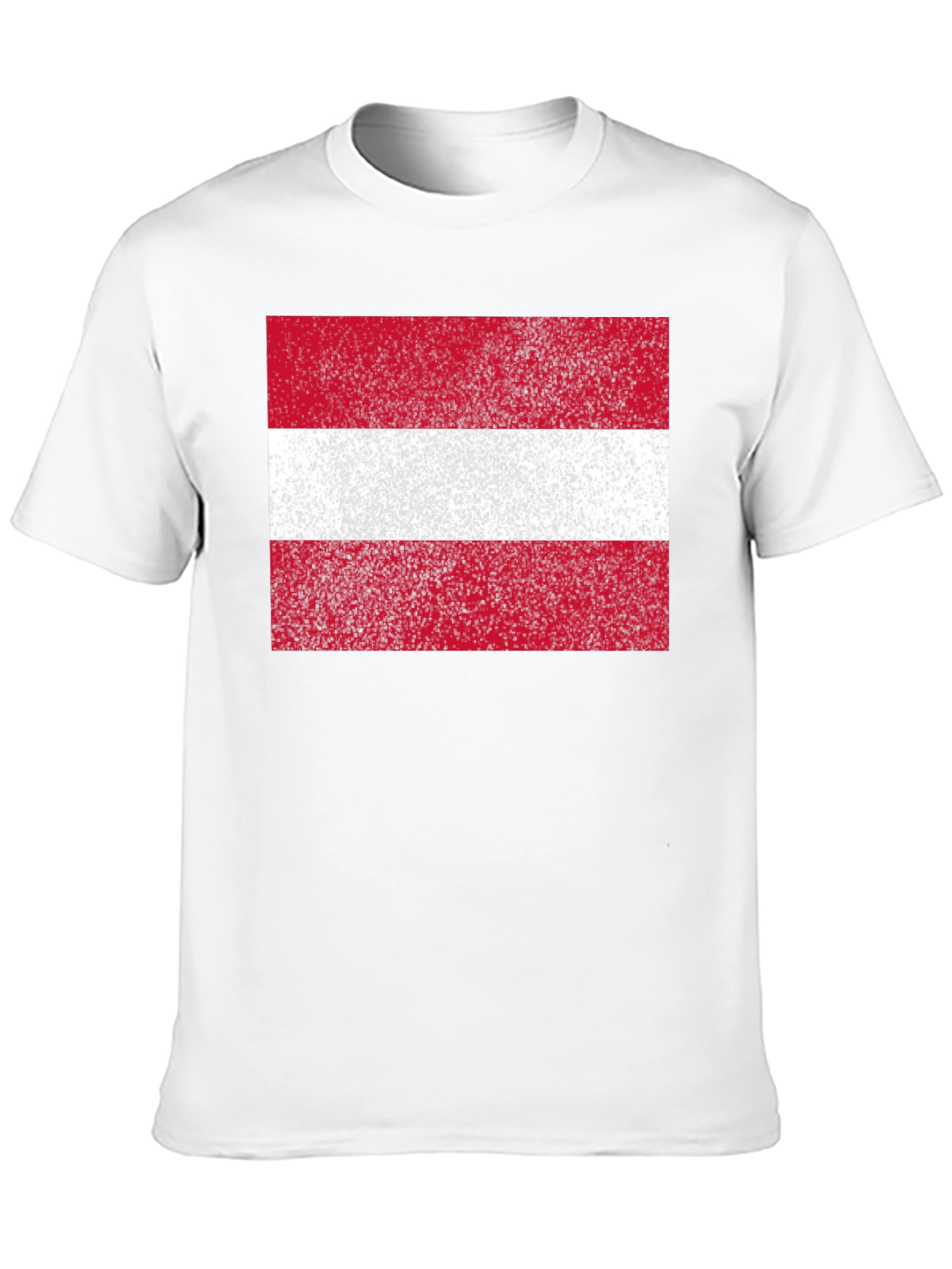 Austria Flag T-Shirt | Distressed Design