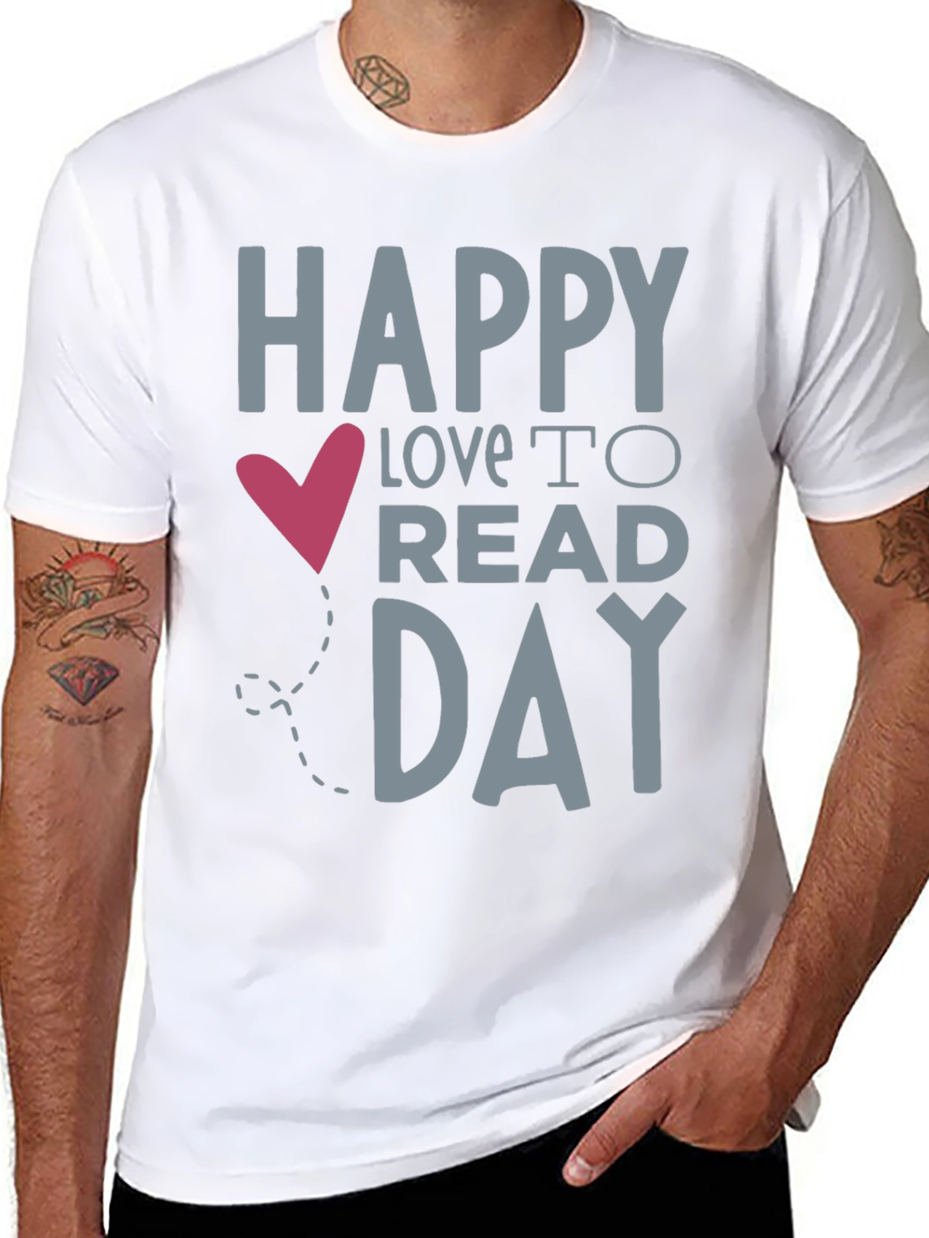 Happy Love to Read Day T-Shirt