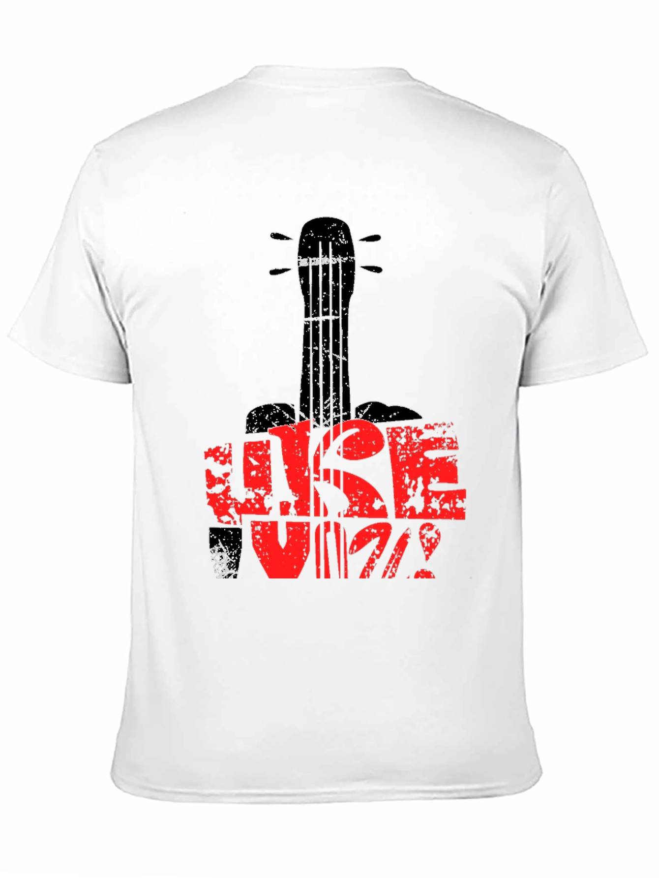 Ukulele Guitar T-Shirt - Music Lover Tee