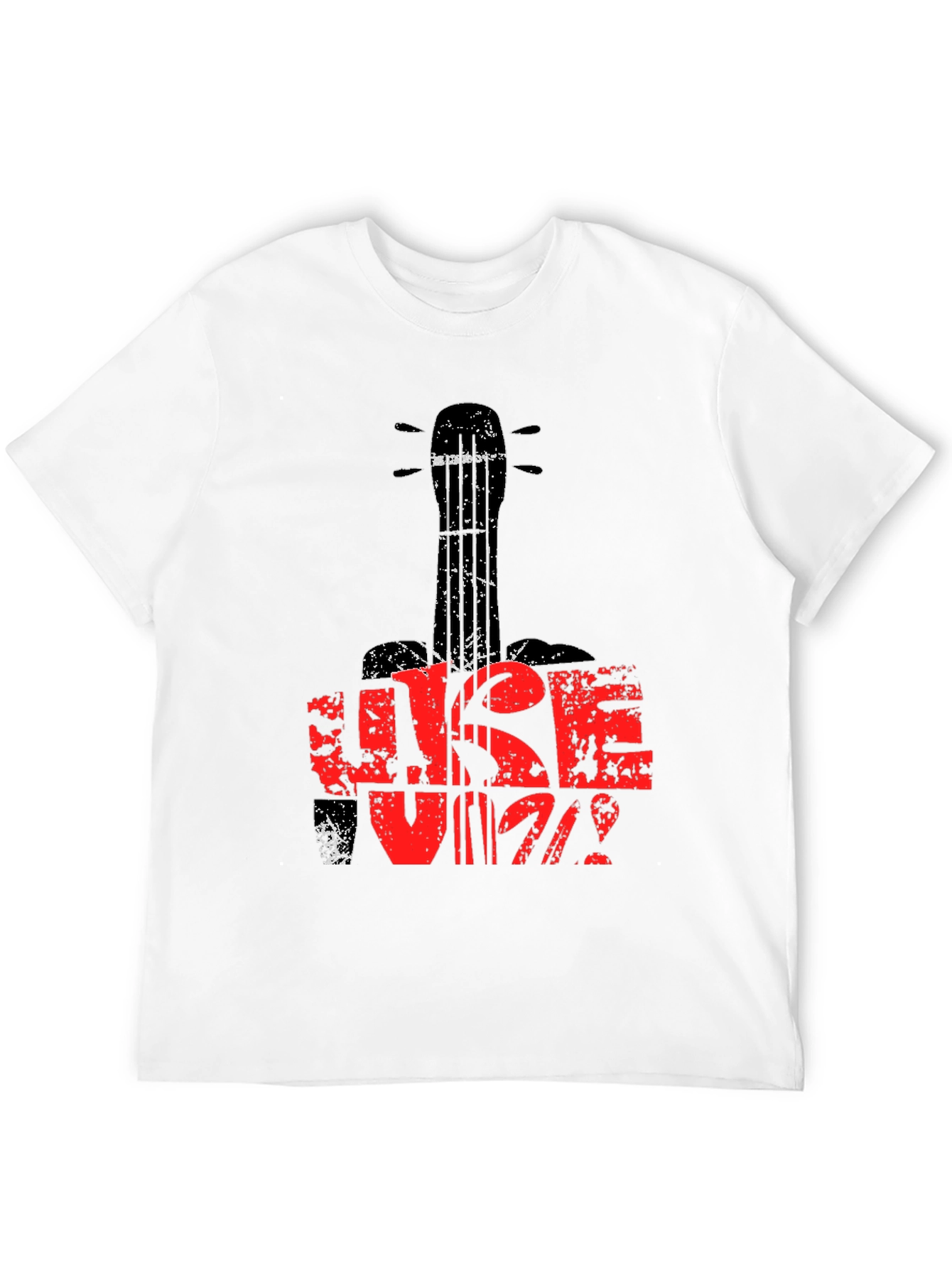 Ukulele Guitar T-Shirt - Music Lover Tee