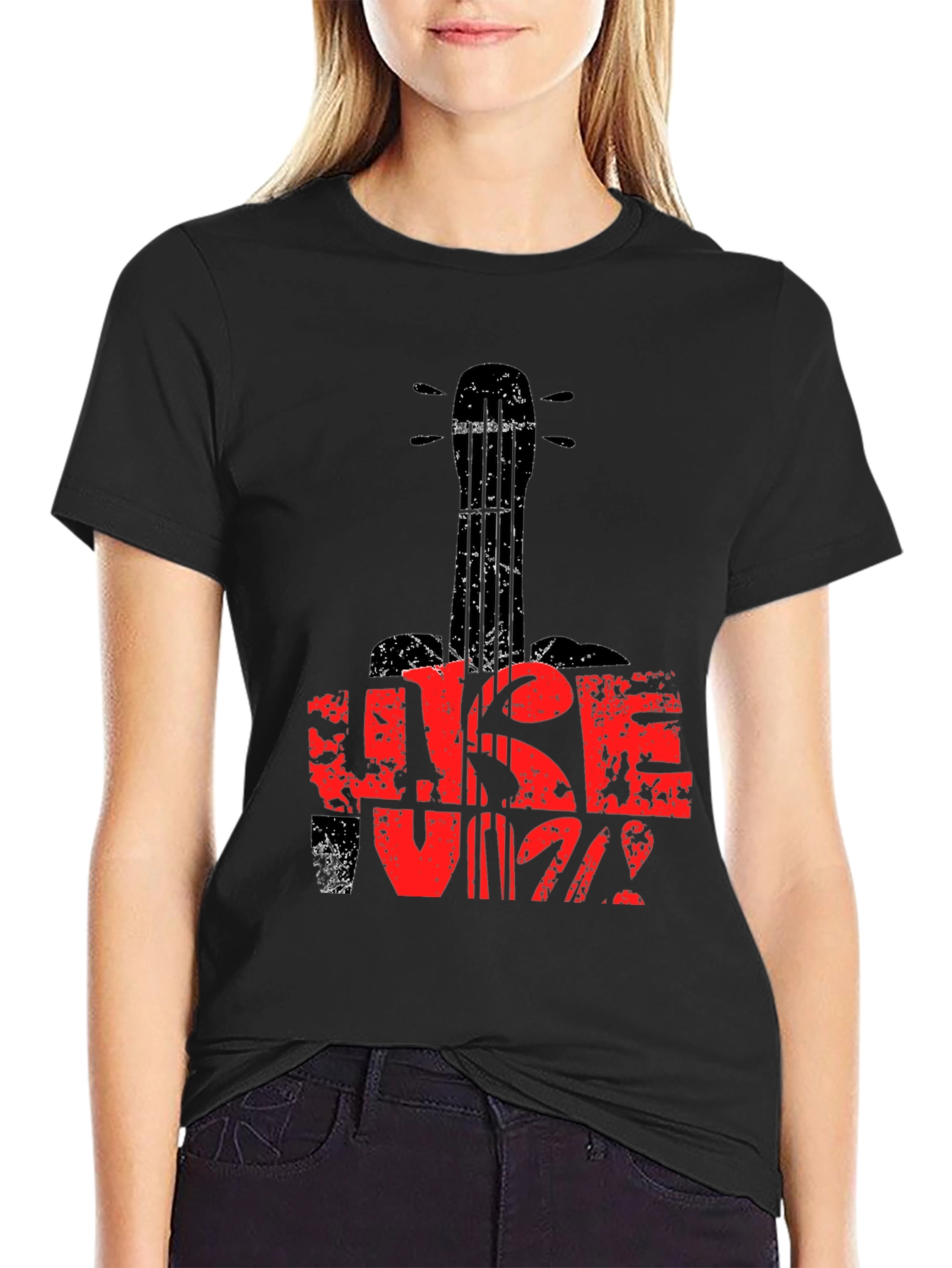 Ukulele Guitar T-Shirt - Music Lover Tee