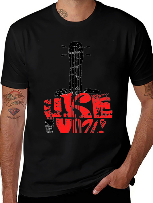 Ukulele Guitar T-Shirt - Music Lover Tee