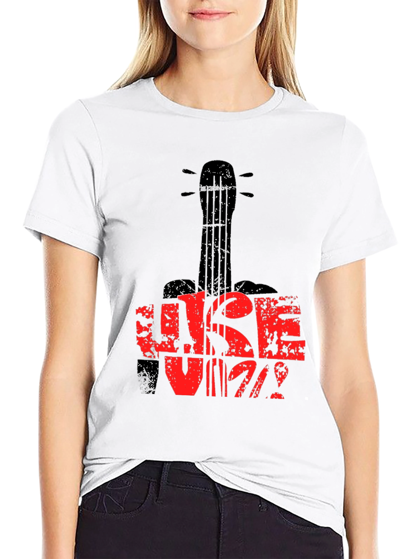 Ukulele Guitar T-Shirt - Music Lover Tee