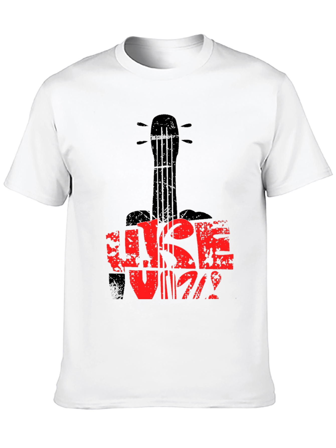 Ukulele Guitar T-Shirt - Music Lover Tee