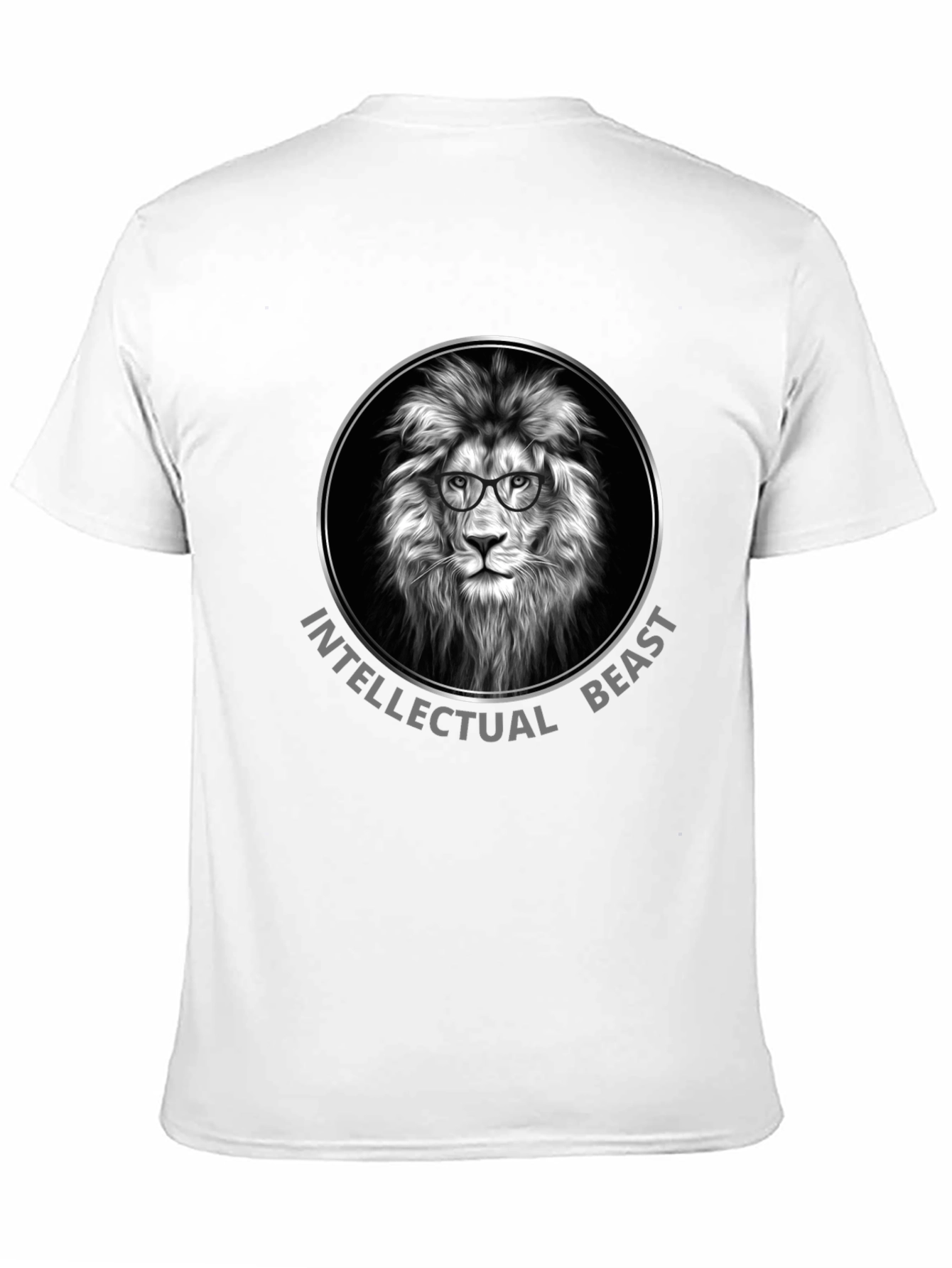 Intellectual Beast Lion Graphic Tee