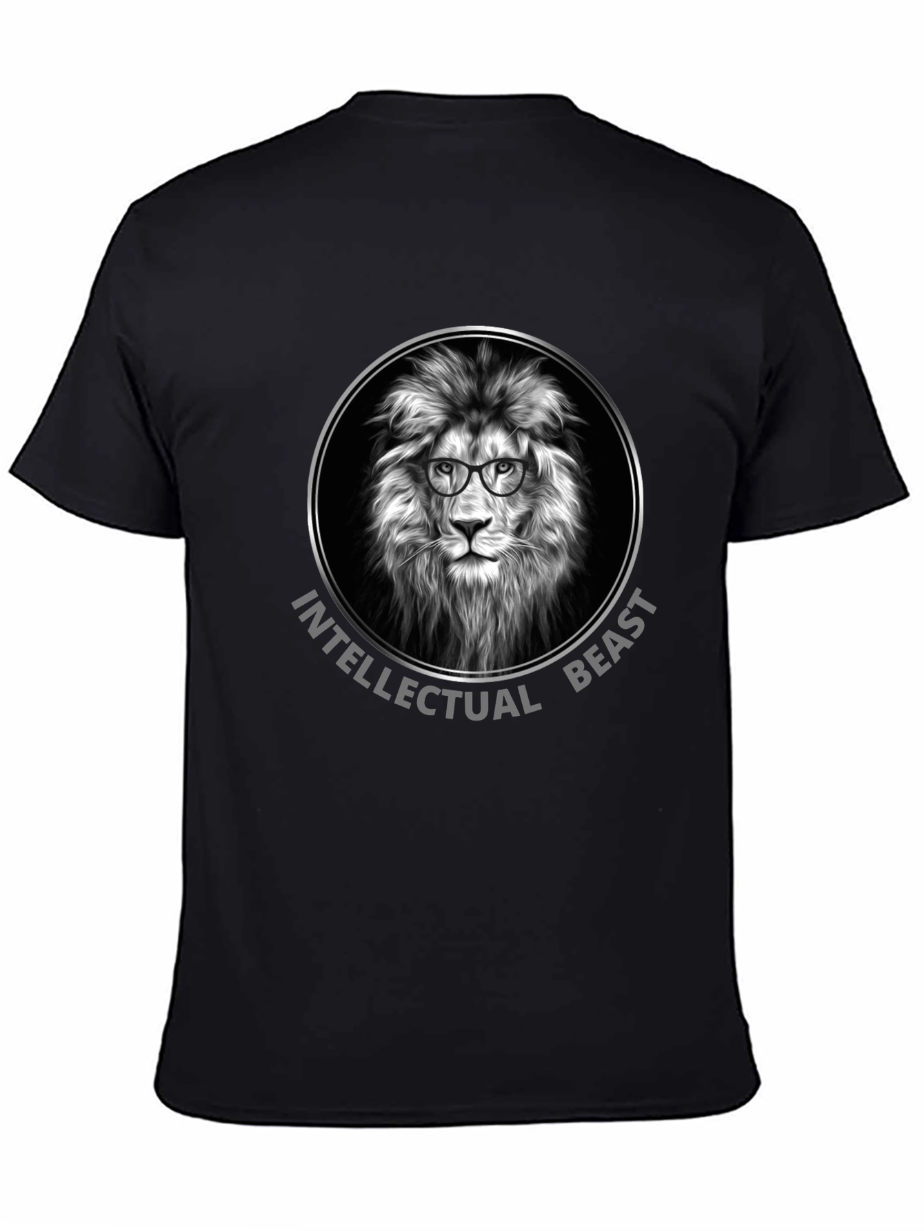 Intellectual Beast Lion Graphic Tee