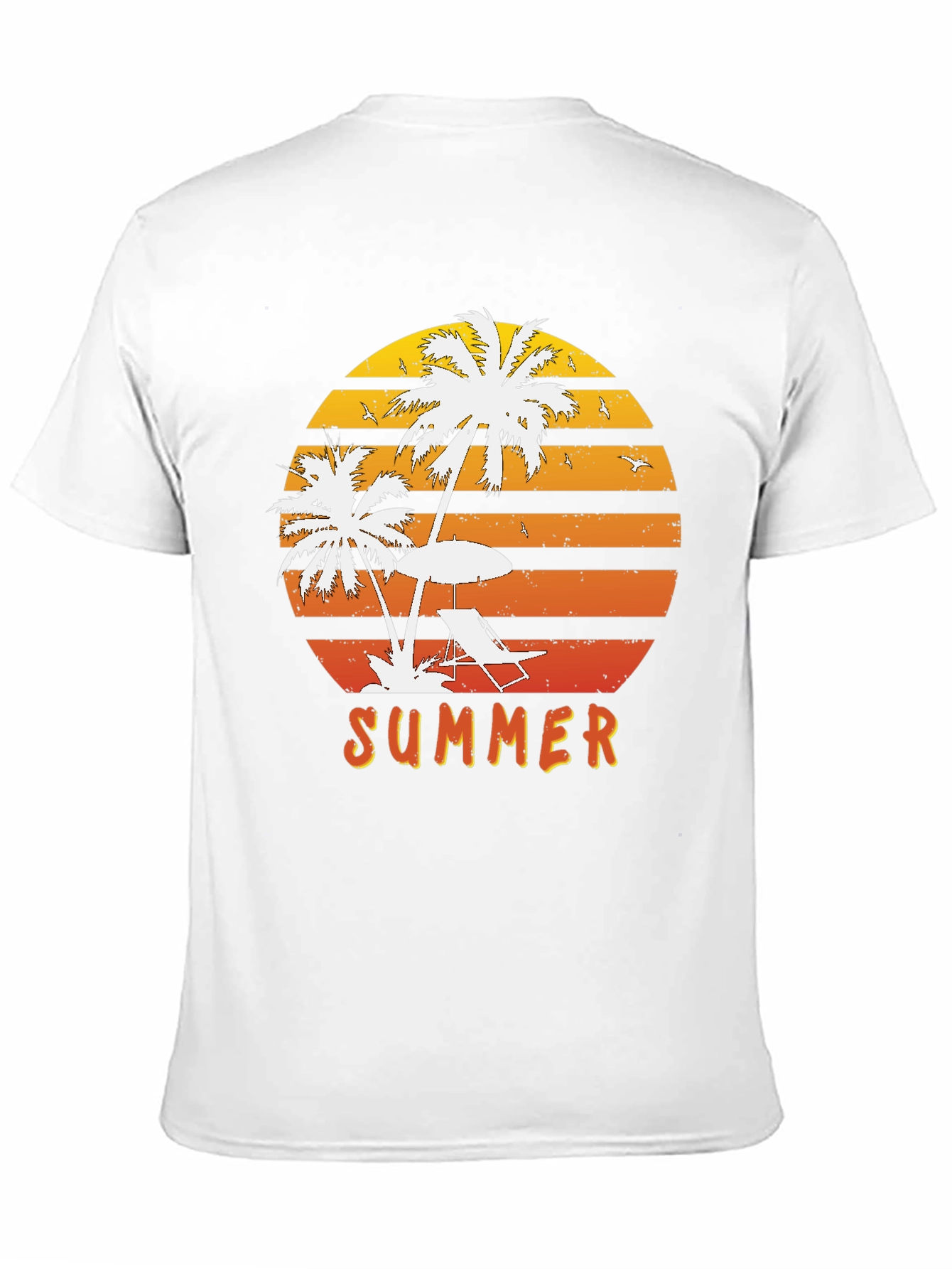 Summer Beach Sunset Graphic Tee