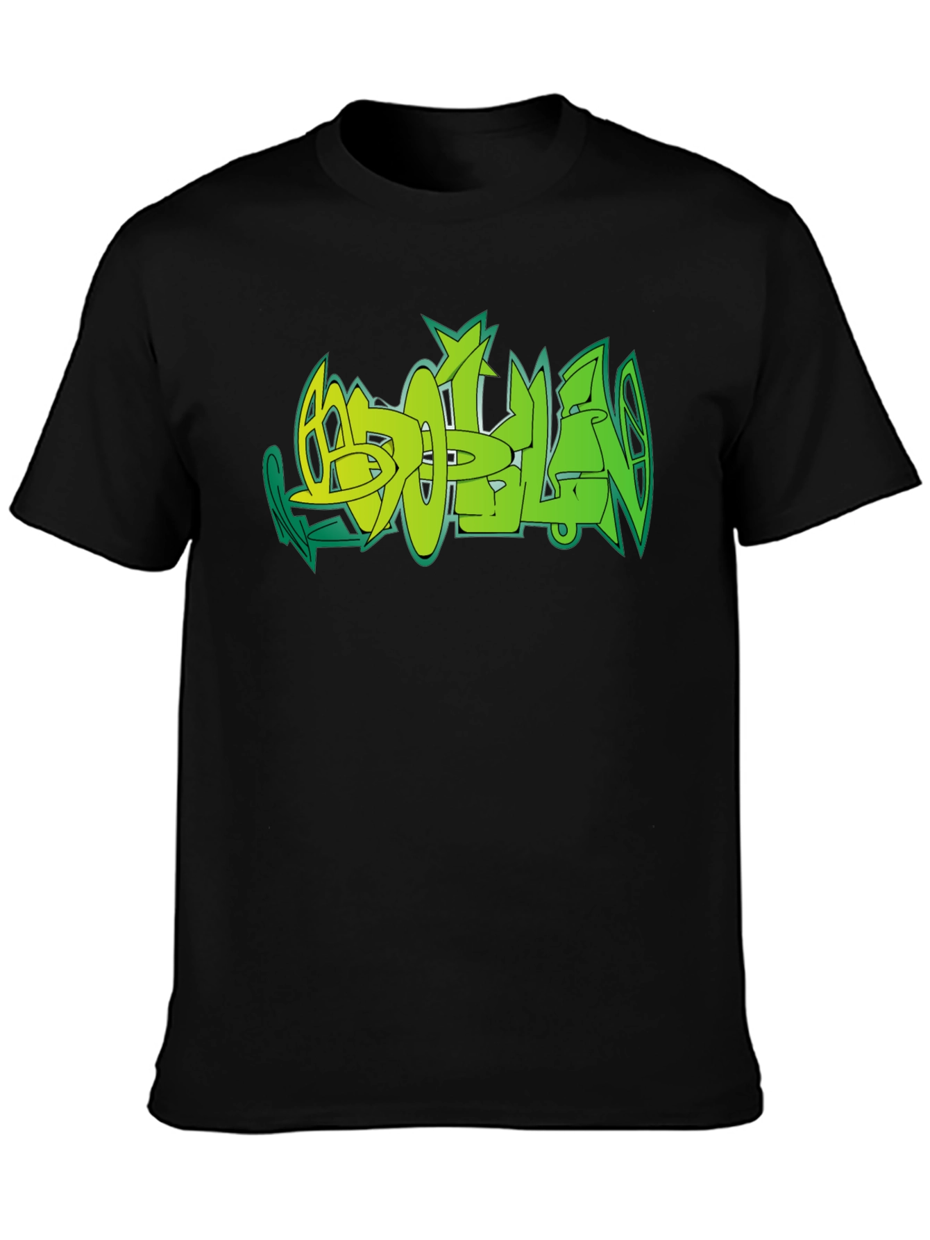Graffiti Style Graphic T-Shirt - Urban Streetwear