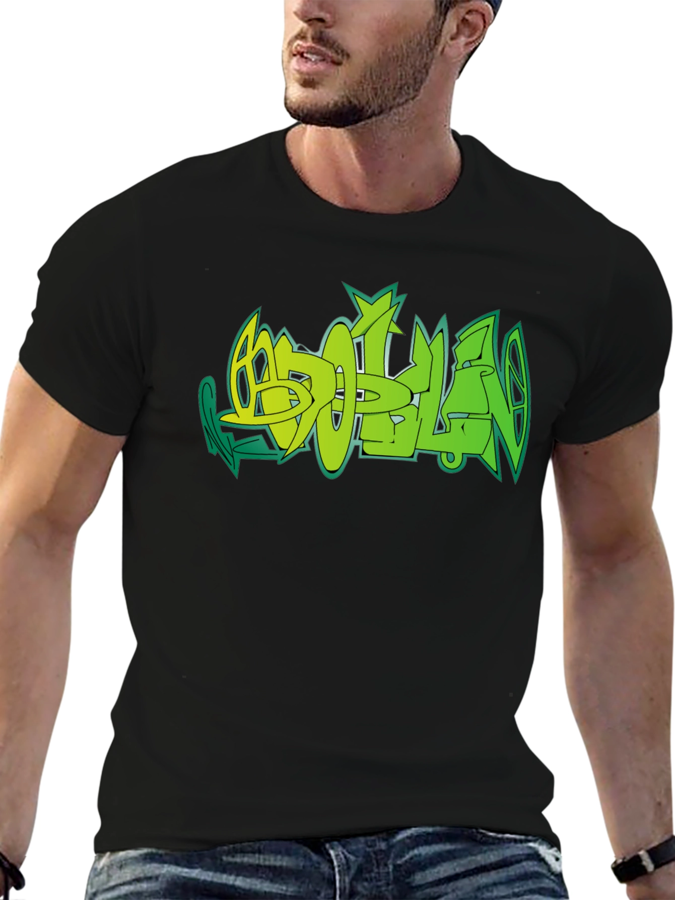 Graffiti Style Graphic T-Shirt - Urban Streetwear