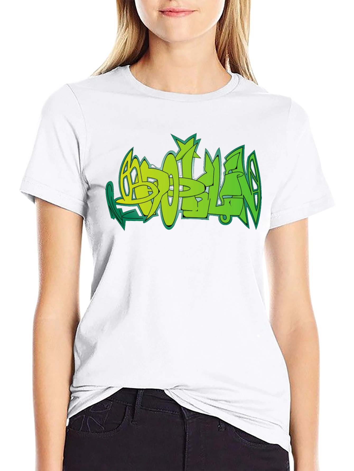 Graffiti Style Graphic T-Shirt - Urban Streetwear