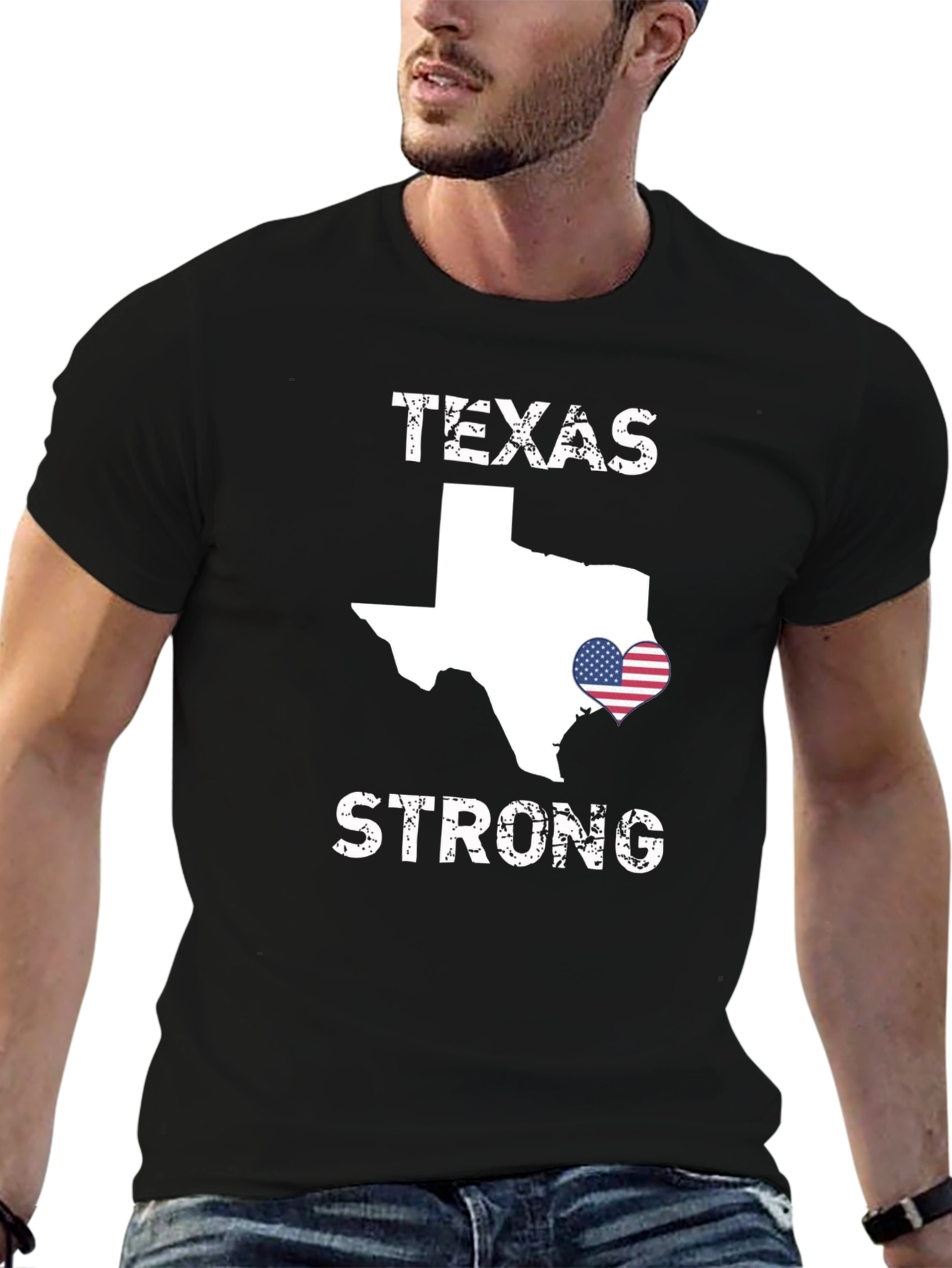 Texas Strong Graphic T-Shirt