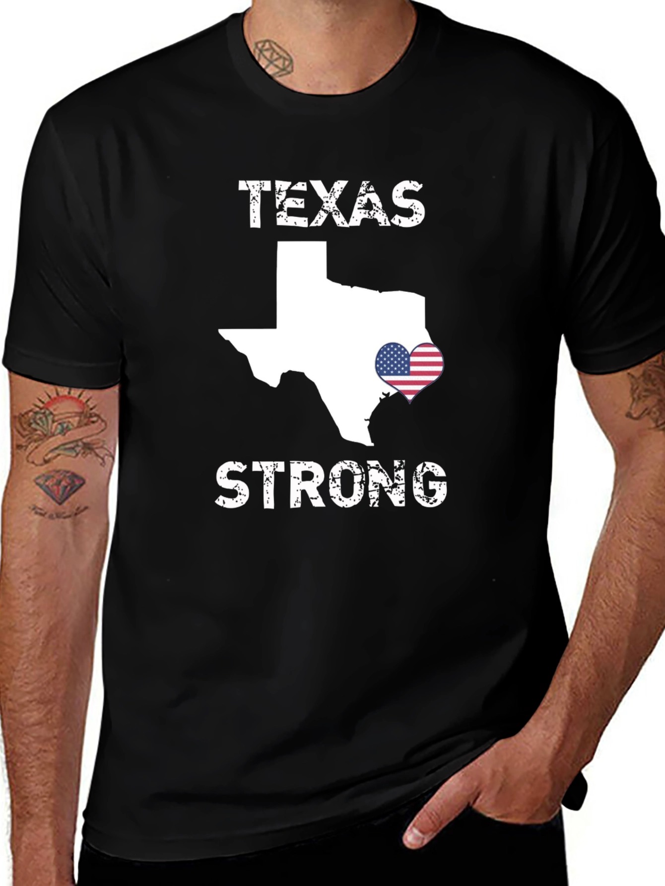 Texas Strong Graphic T-Shirt