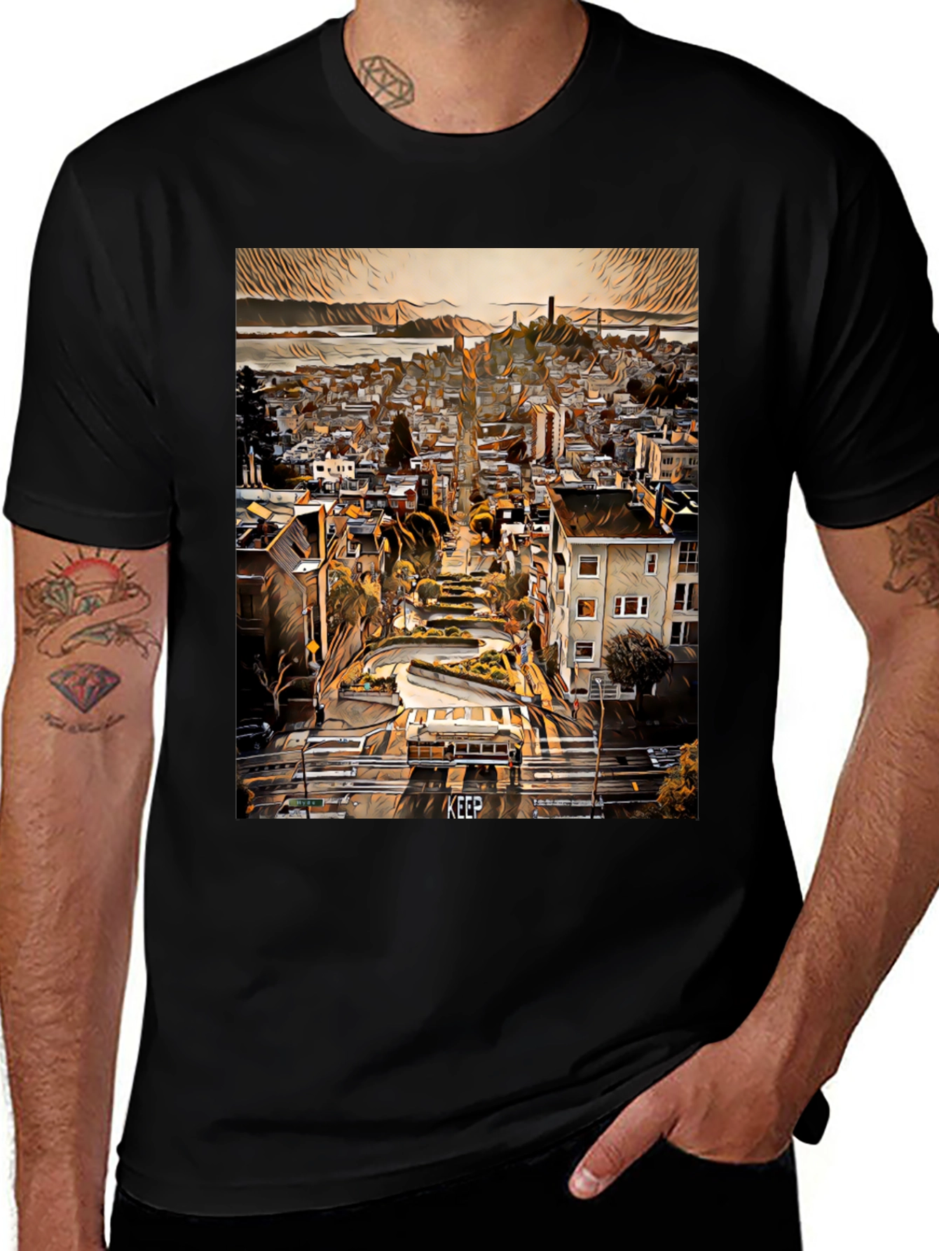 San Francisco Lombard Street T-Shirt