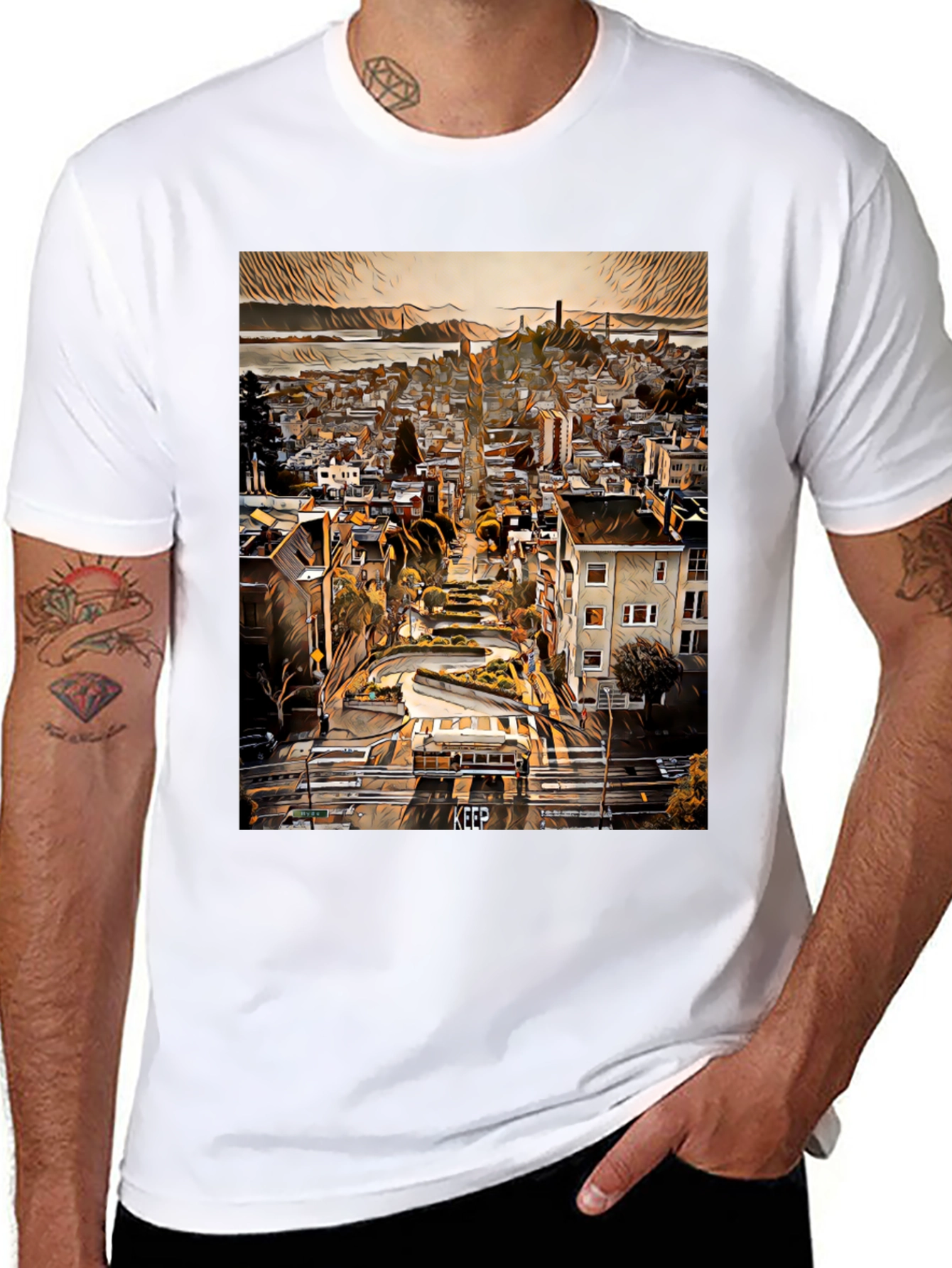 San Francisco Lombard Street T-Shirt