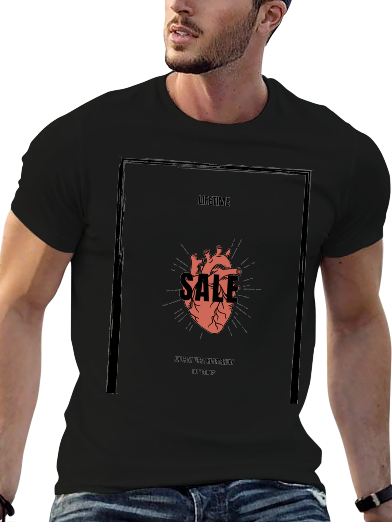 Lifetime Sale Heart Graphic Tee