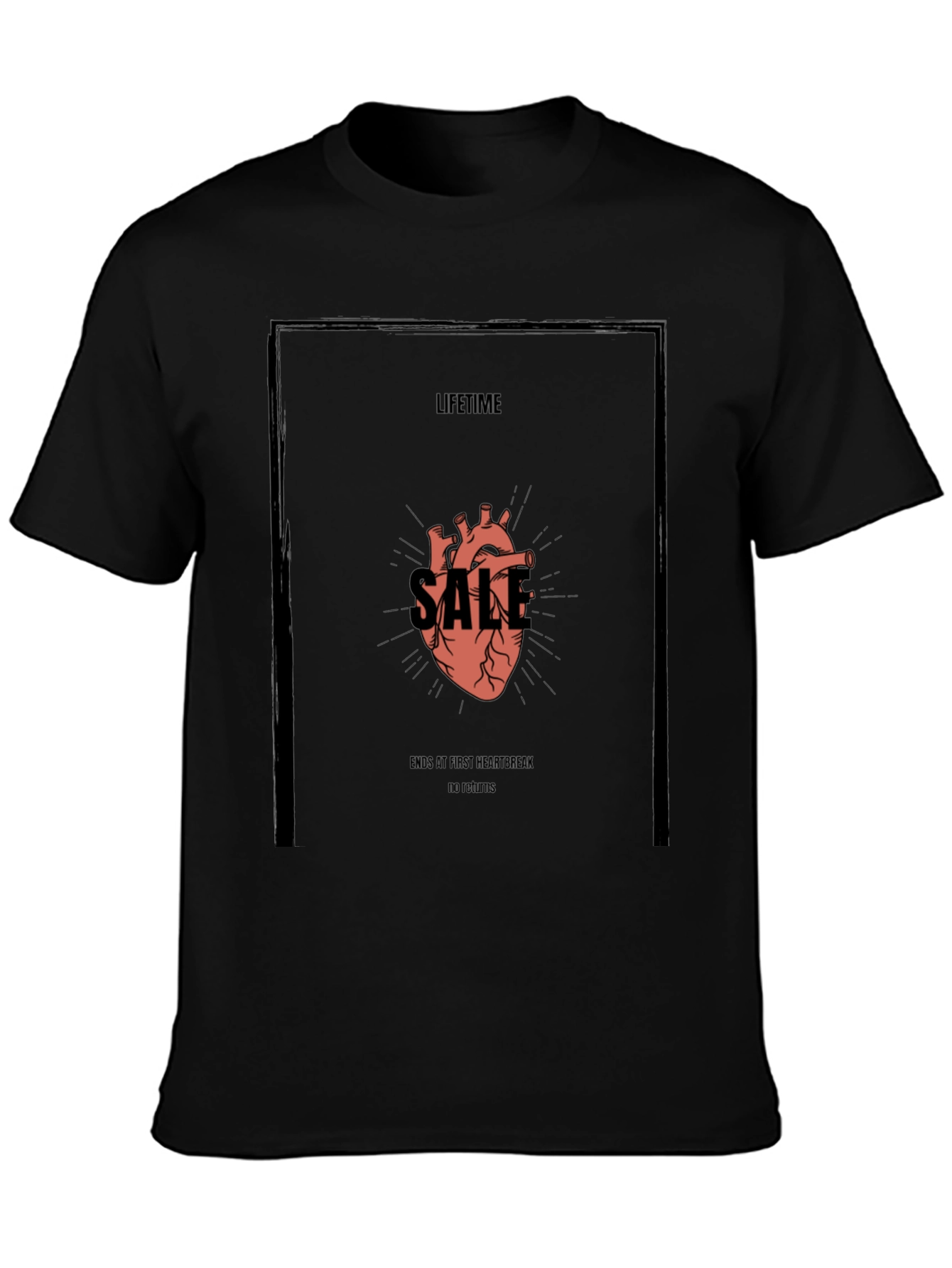 Lifetime Sale Heart Graphic Tee