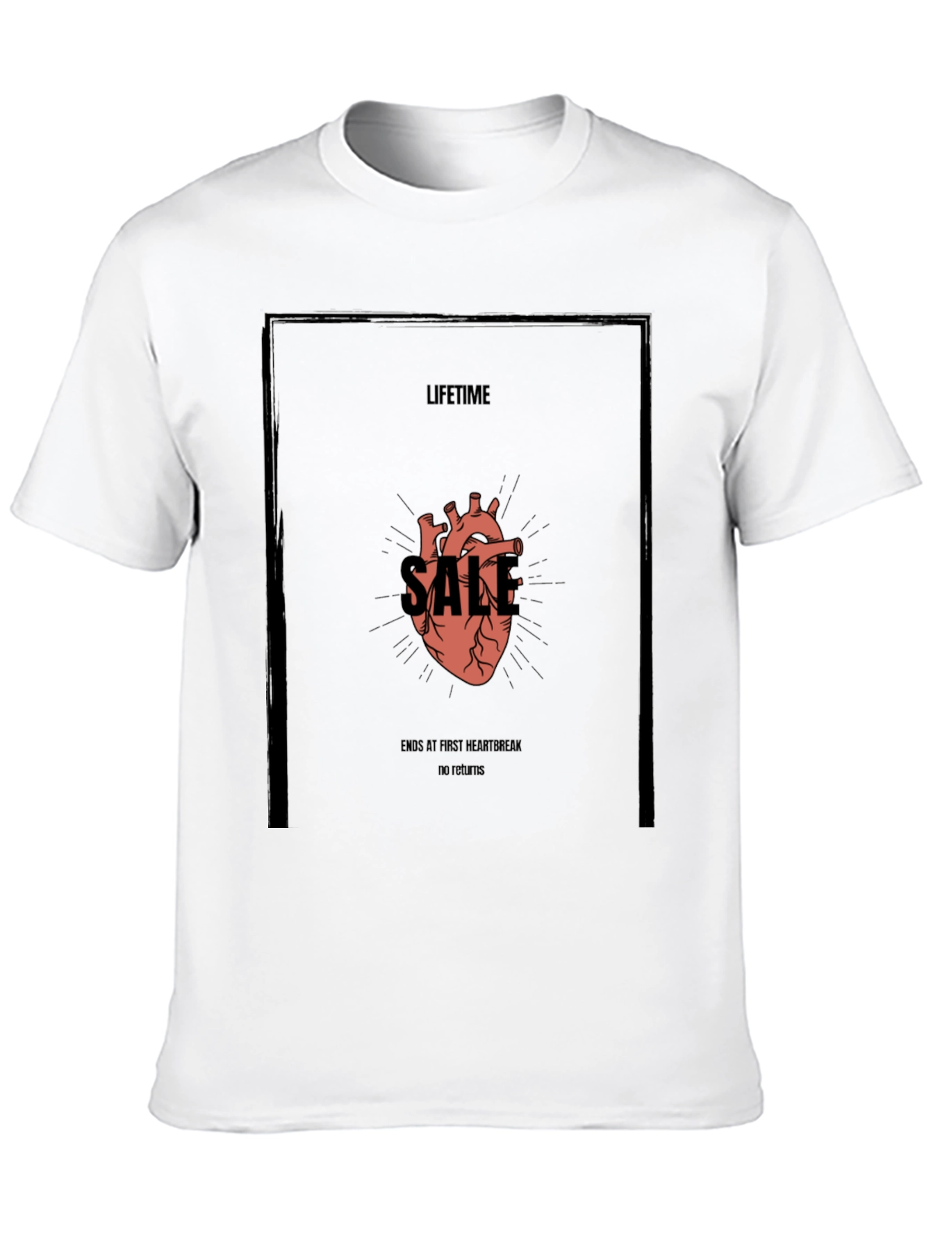 Lifetime Sale Heart Graphic Tee