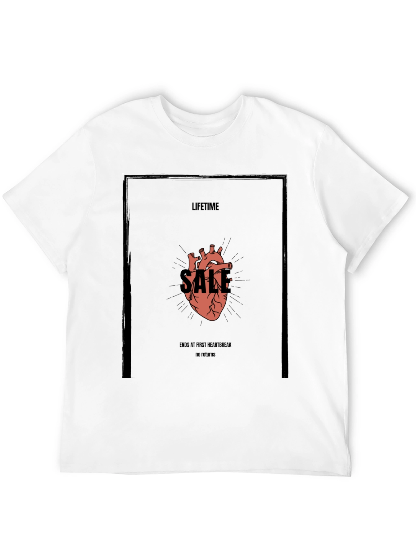 Lifetime Sale Heart Graphic Tee