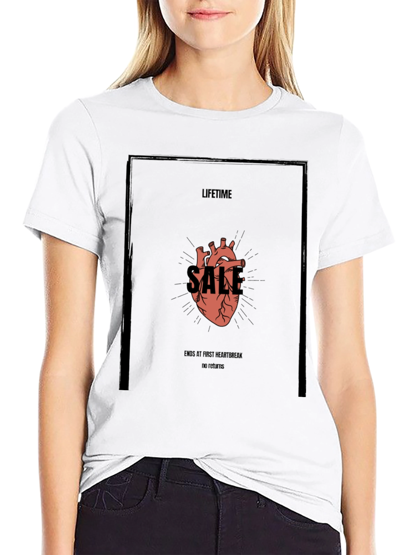 Lifetime Sale Heart Graphic Tee
