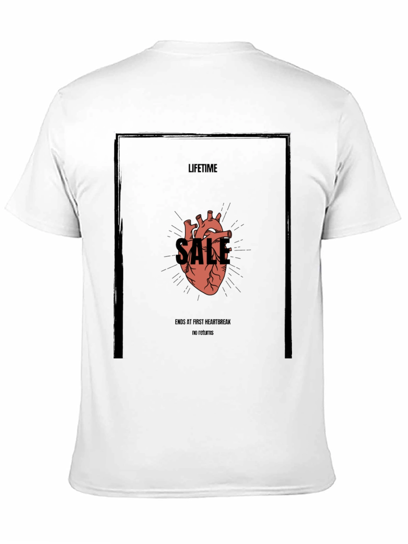 Lifetime Sale Heart Graphic Tee
