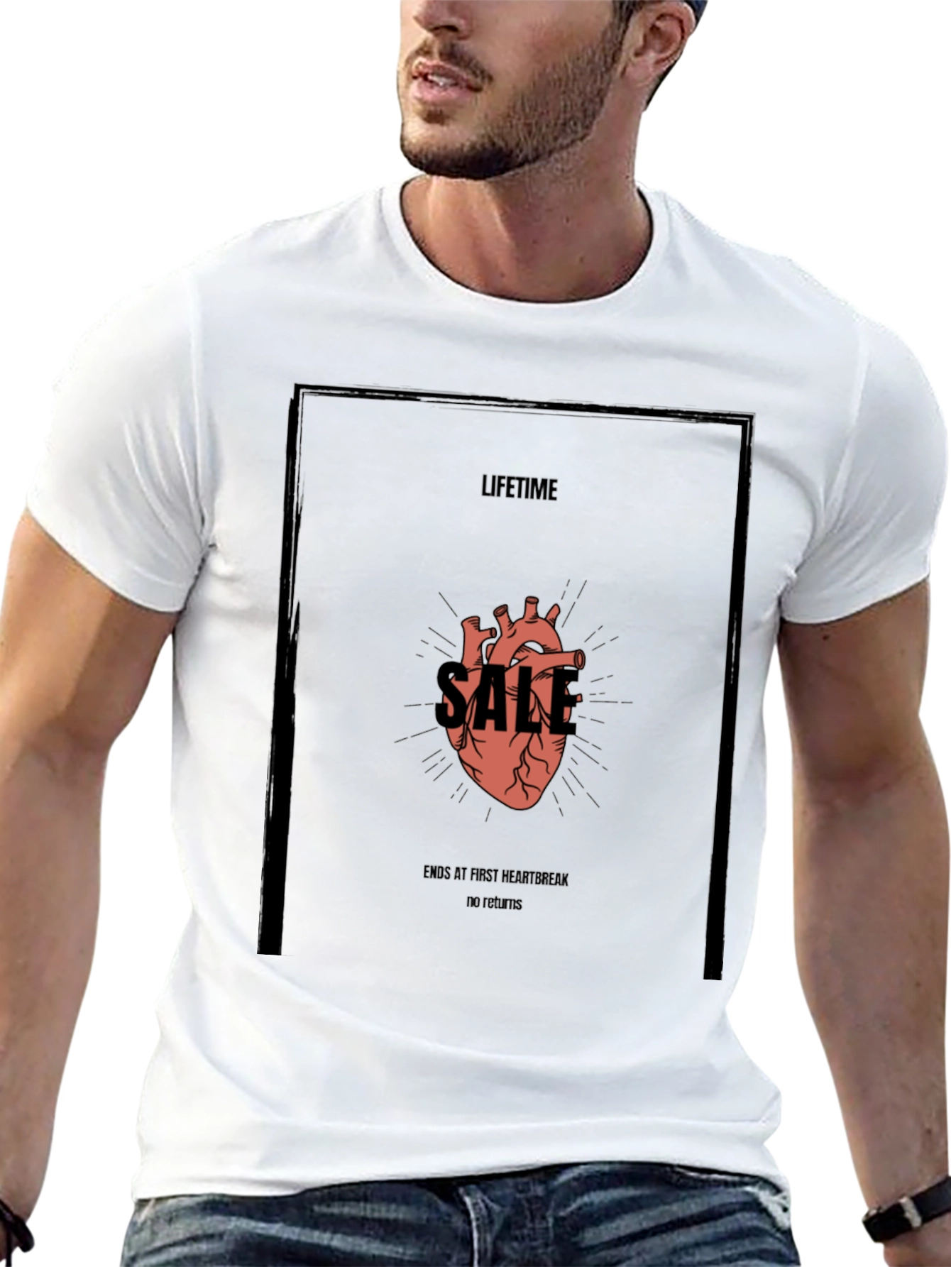 Lifetime Sale Heart Graphic Tee
