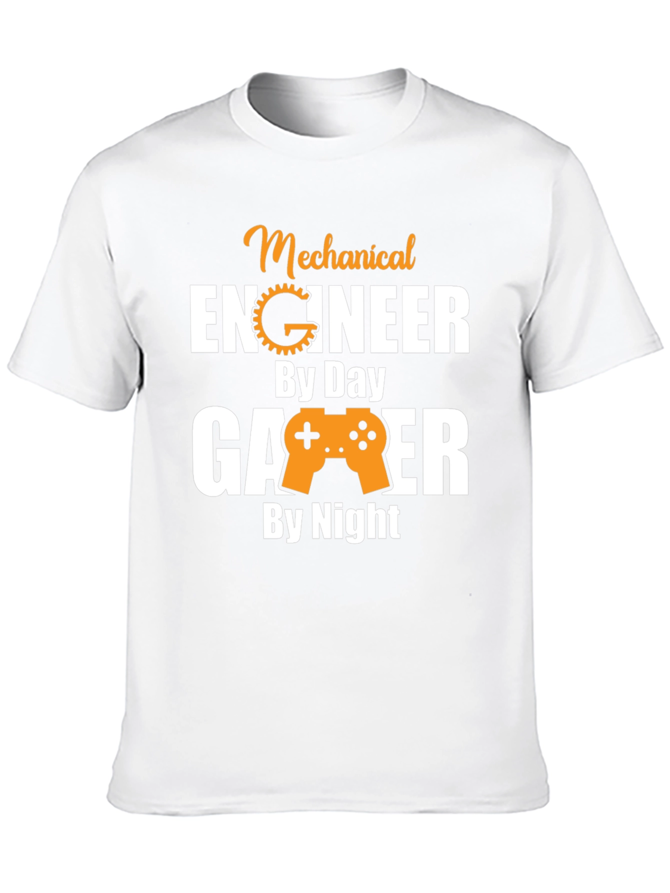 Mechanical Engineer Gamer T-Shirt - Black